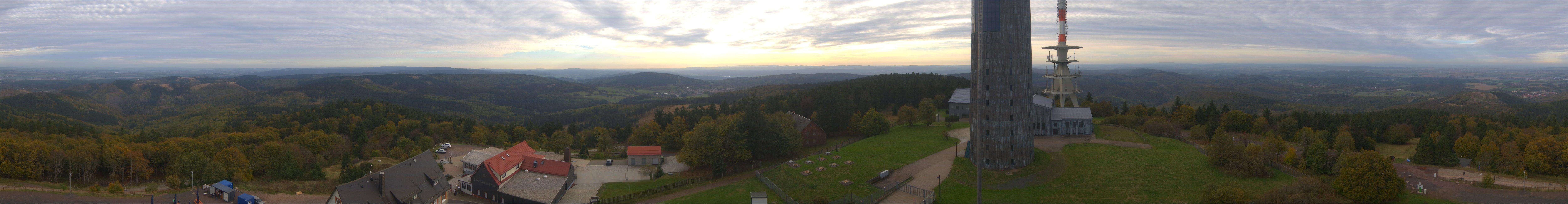 Archived image Webcam Panoramic view Großer Inselsberg - Rennsteig