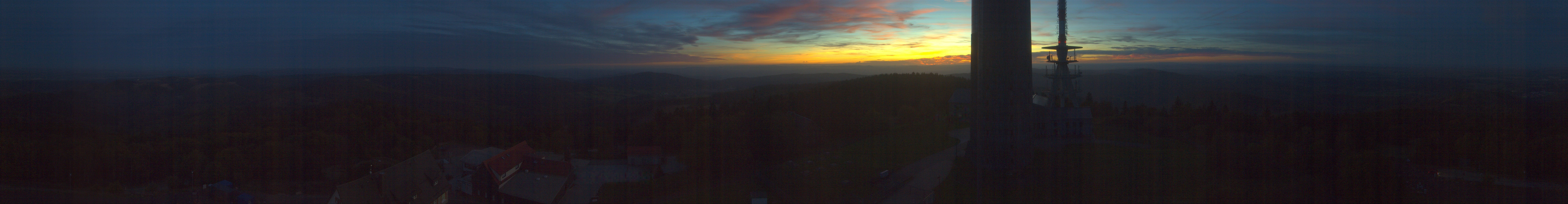 Archived image Webcam Panoramic view Großer Inselsberg - Rennsteig