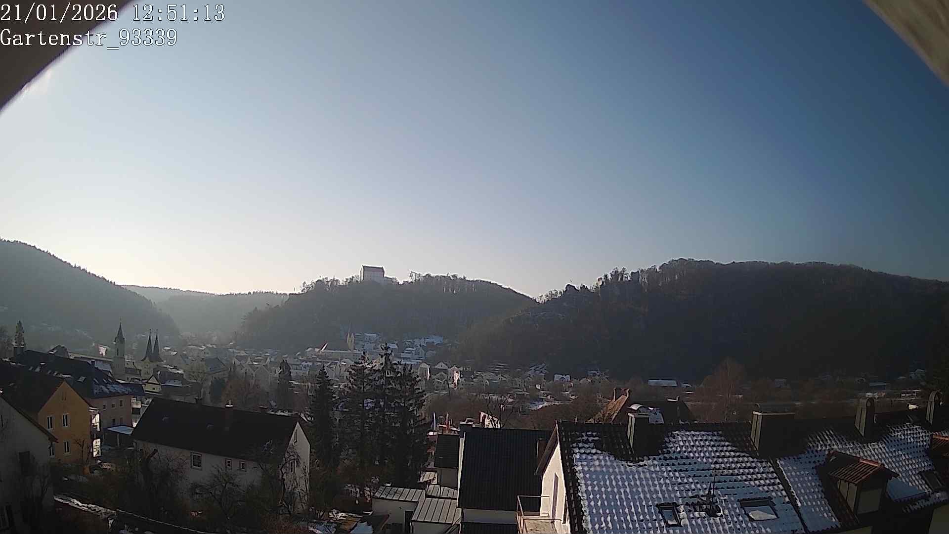 Archiv Foto Webcam Blick auf Riedenburg
