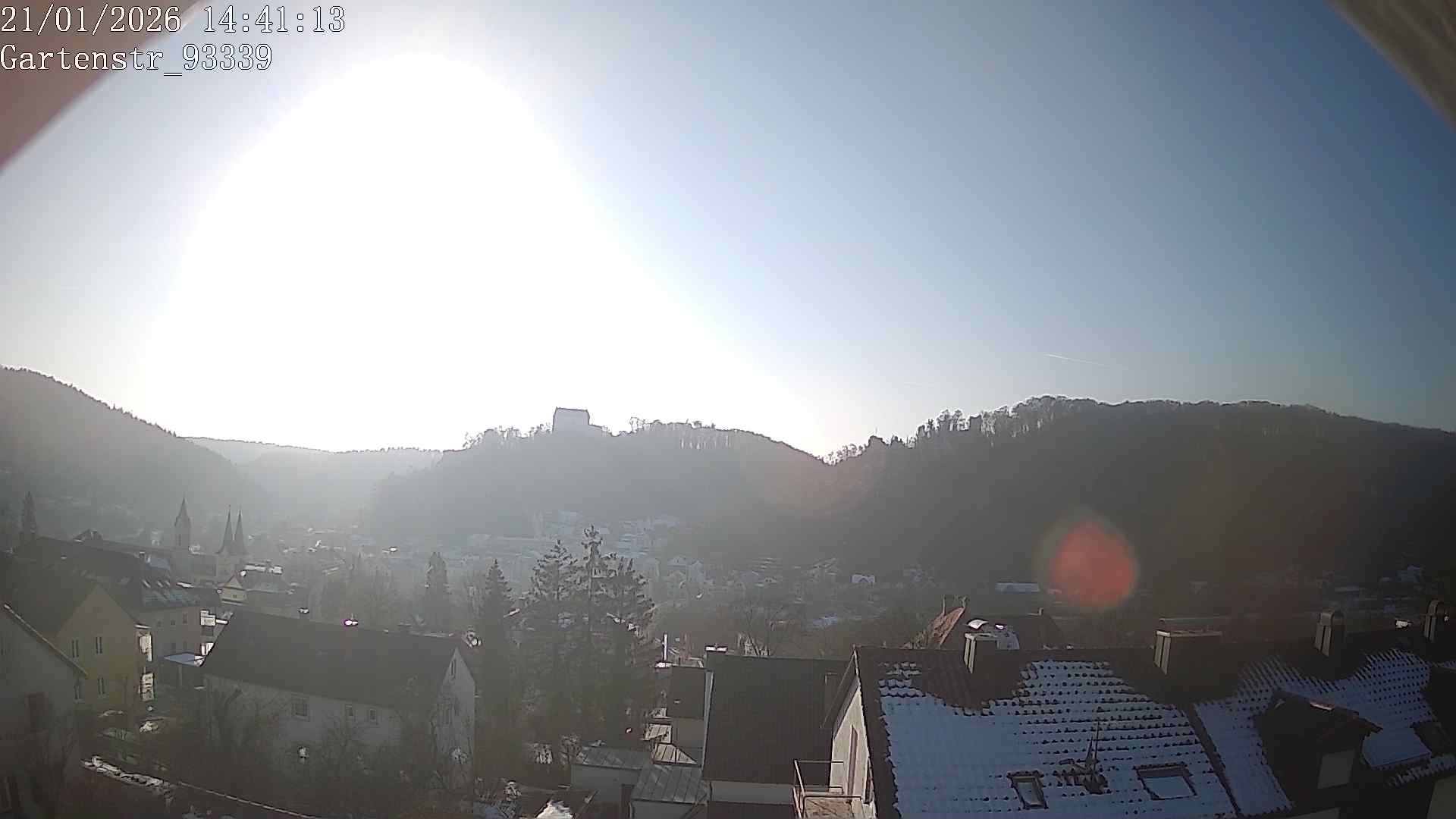 Archiv Foto Webcam Blick auf Riedenburg