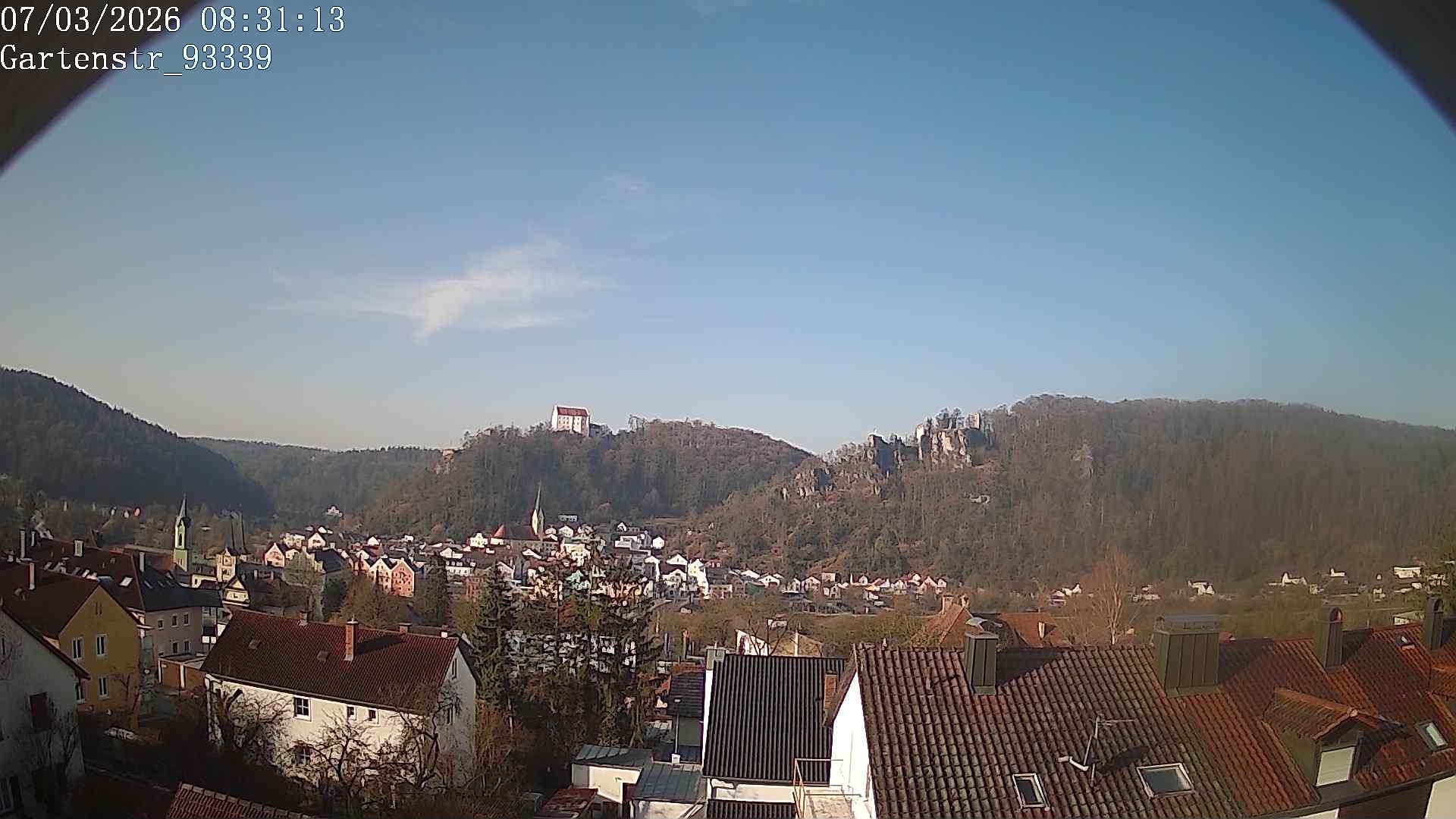 Archiv Foto Webcam Blick auf Riedenburg