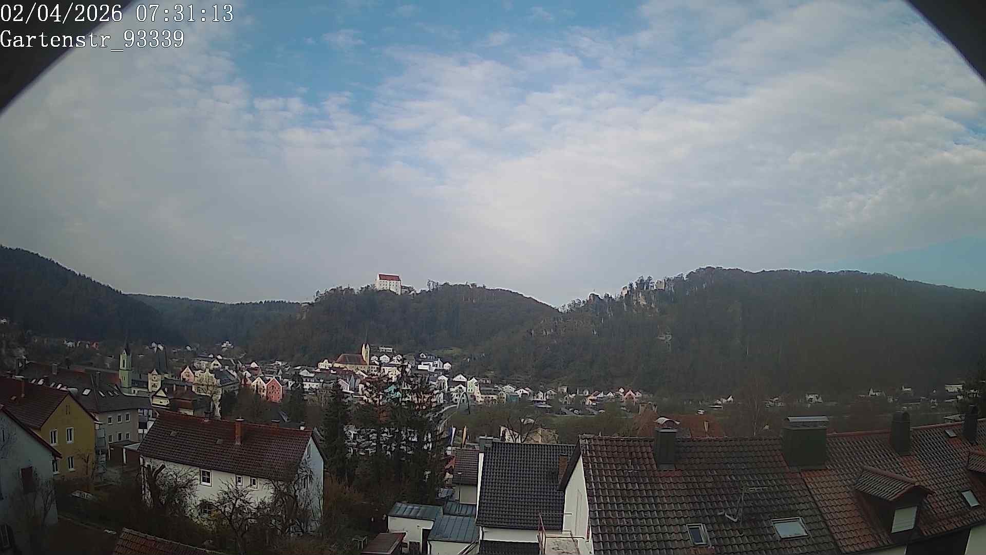 Archived image Webcam View of Riedenburg, lower bavaria