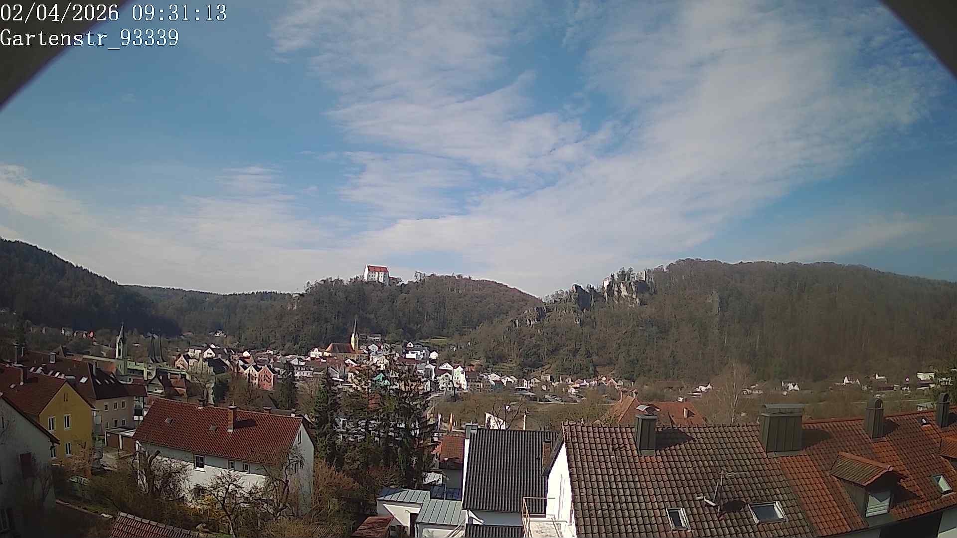 Archived image Webcam View of Riedenburg, lower bavaria