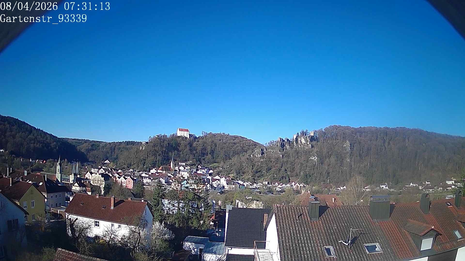 Archiv Foto Webcam Blick auf Riedenburg