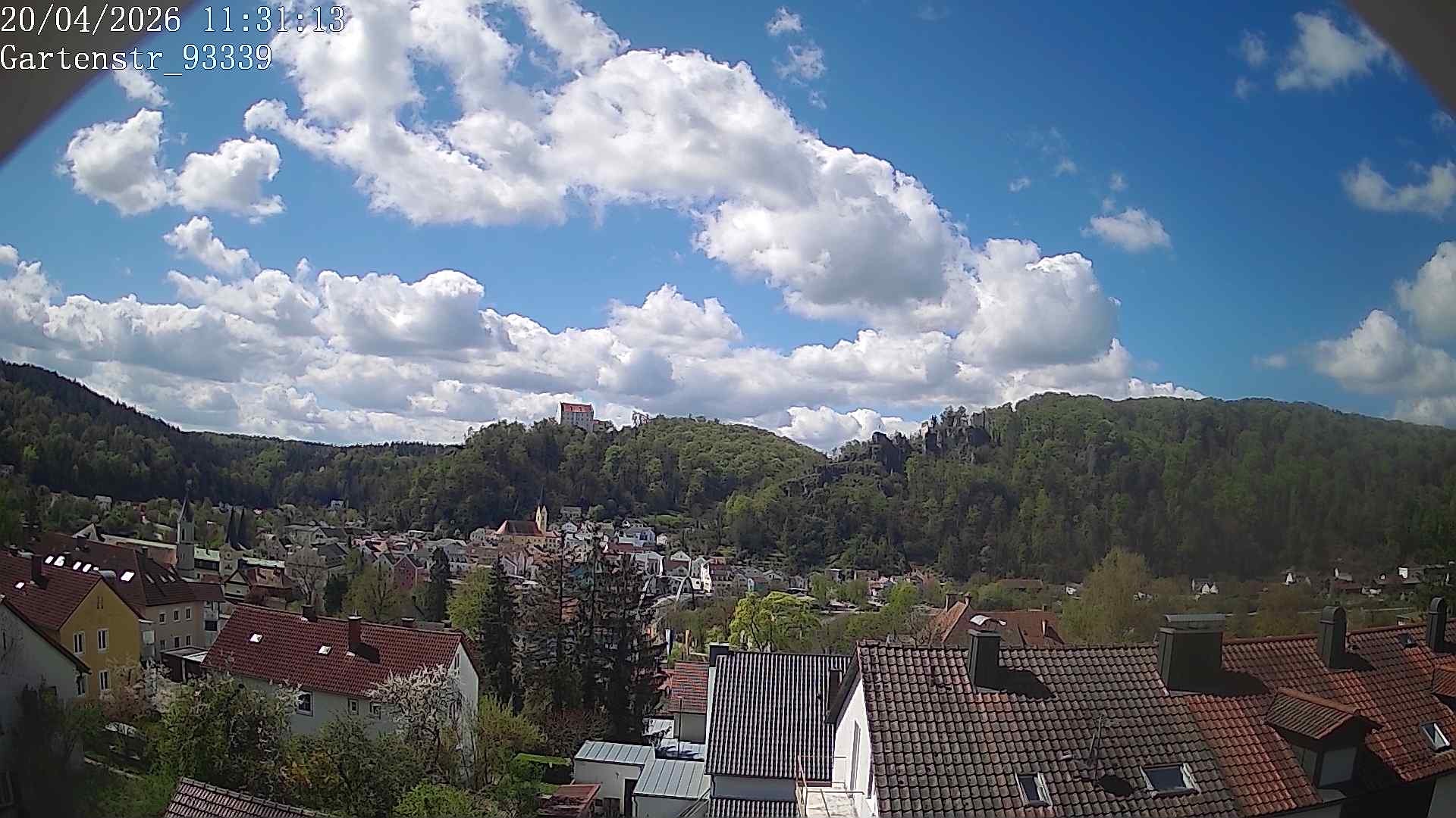 Archiv Foto Webcam Blick auf Riedenburg