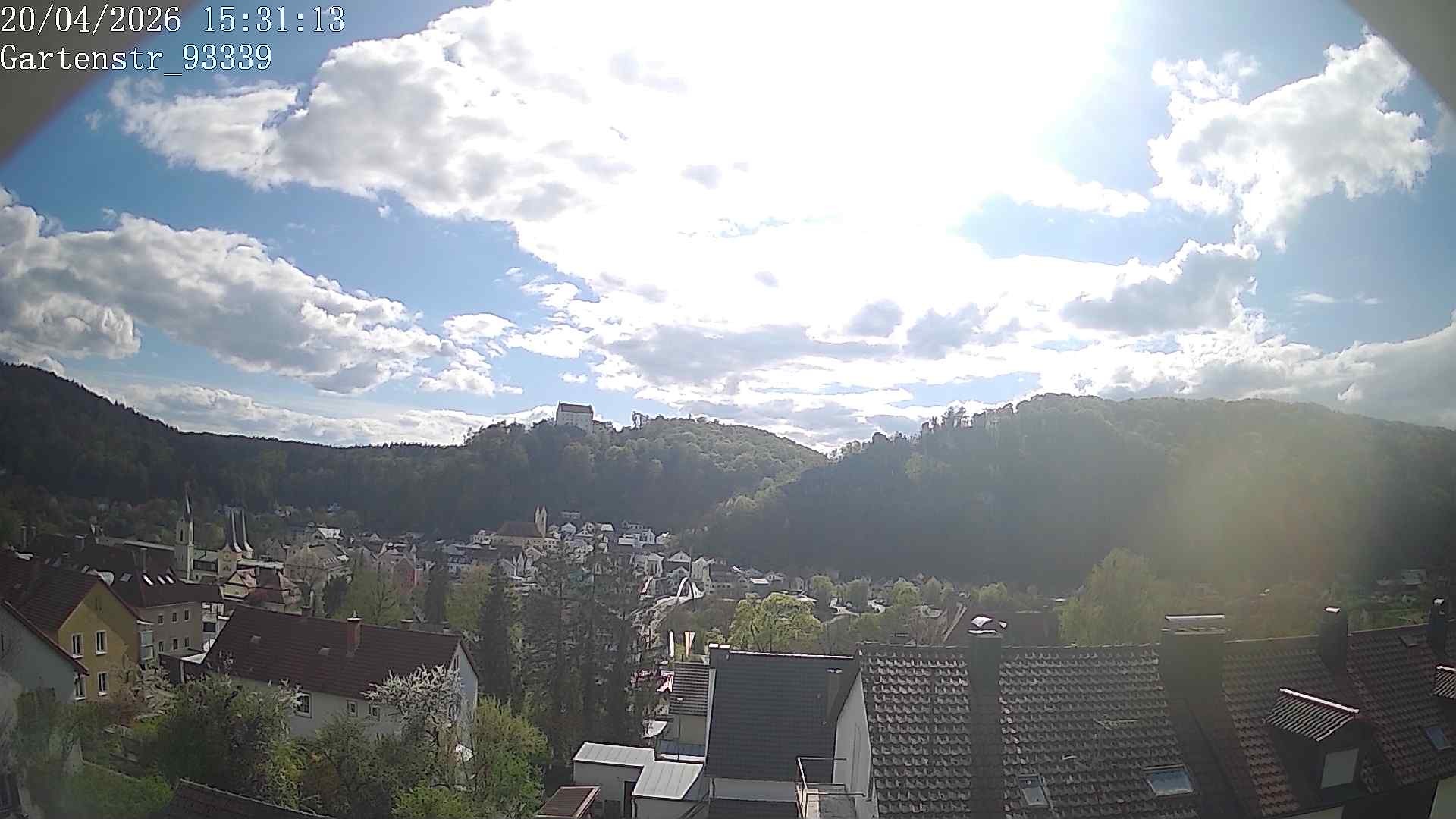 Archiv Foto Webcam Blick auf Riedenburg