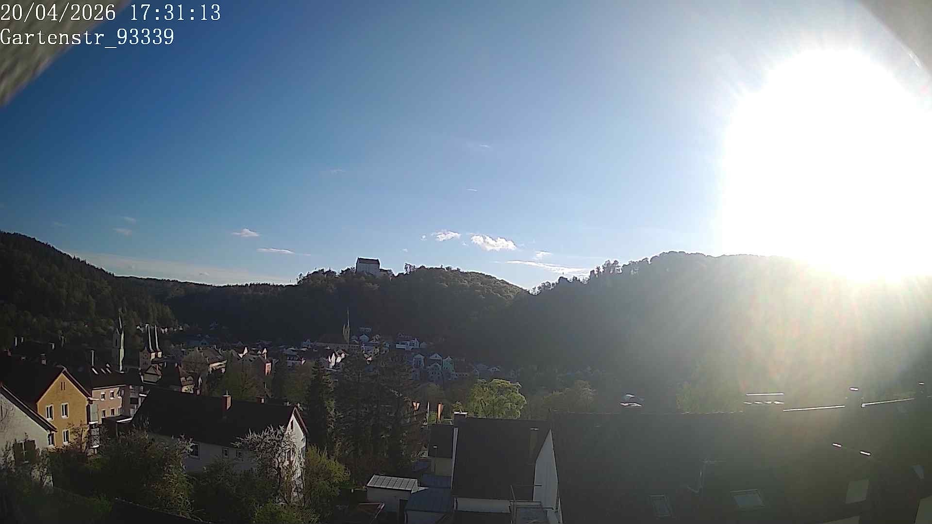 Archiv Foto Webcam Blick auf Riedenburg
