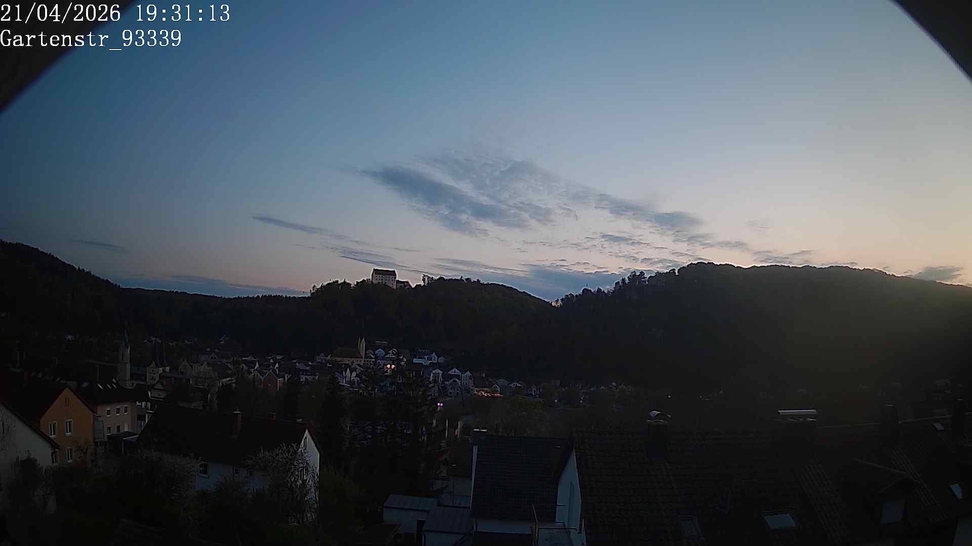 Archived image Webcam View of Riedenburg, lower bavaria