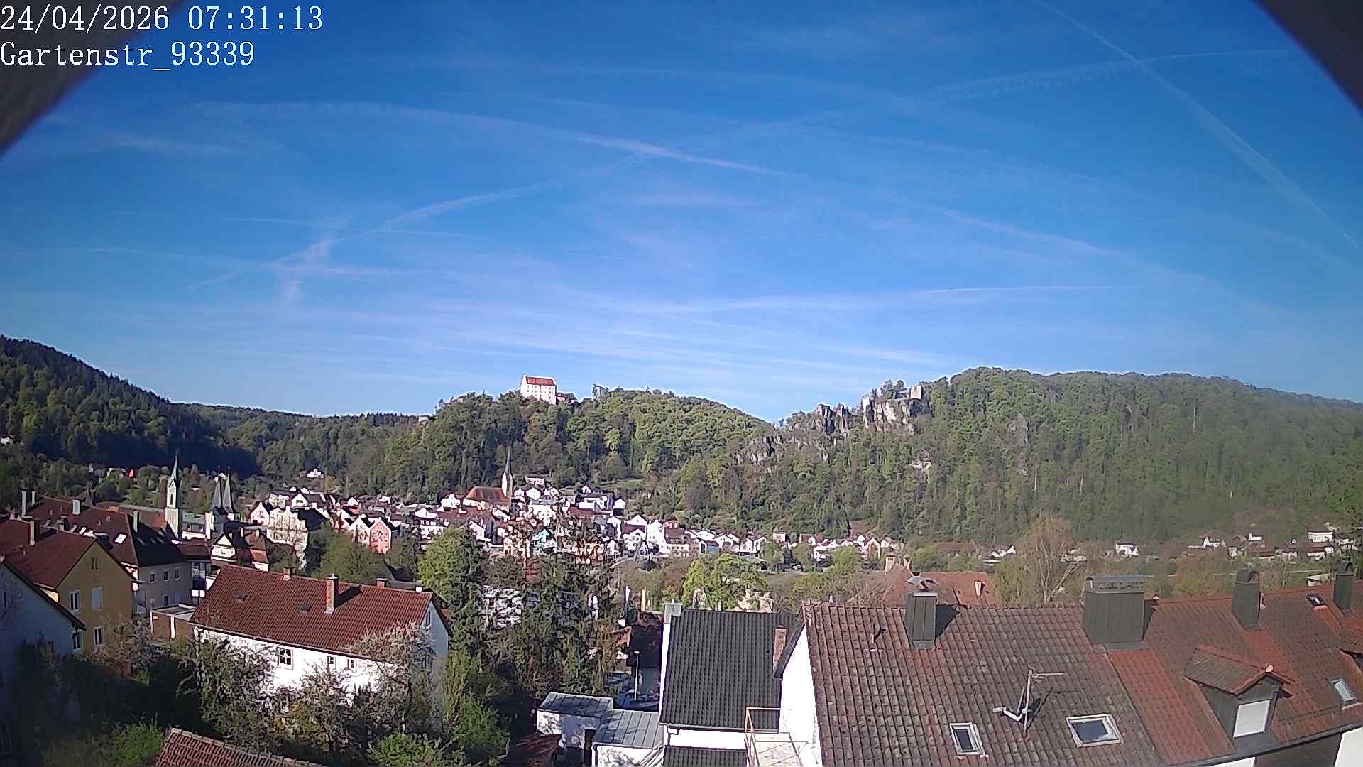 Archiv Foto Webcam Blick auf Riedenburg