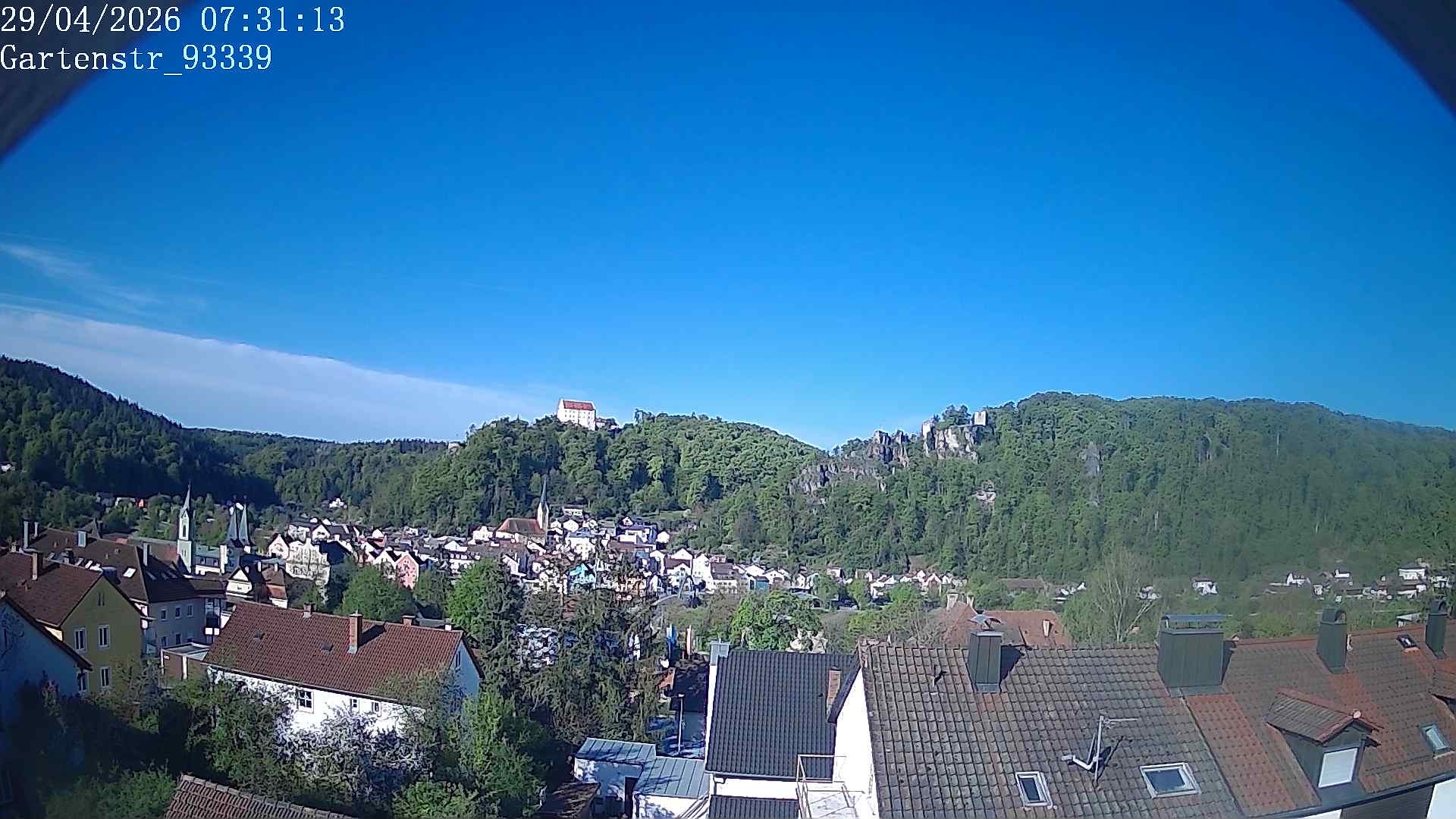 Archiv Foto Webcam Blick auf Riedenburg