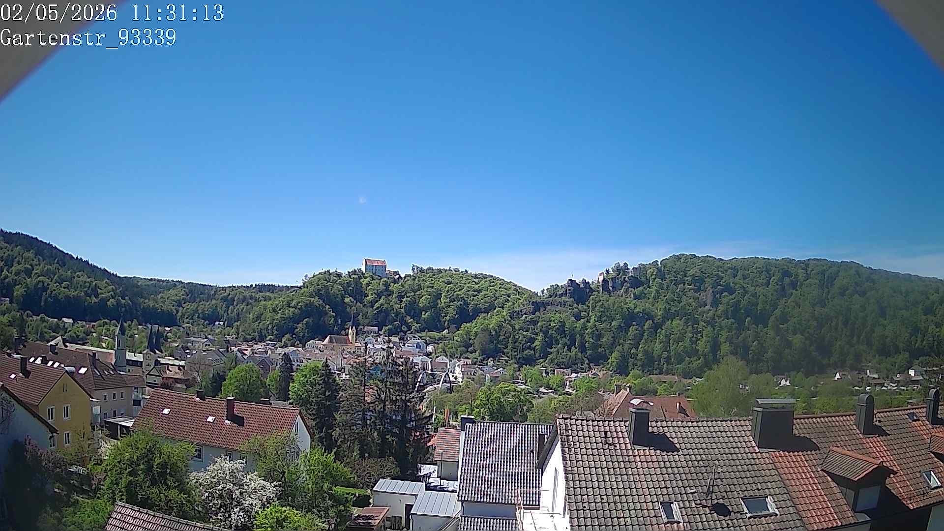 Archiv Foto Webcam Blick auf Riedenburg