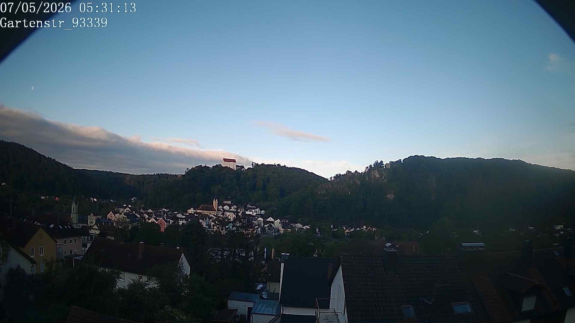 Archiv Foto Webcam Blick auf Riedenburg
