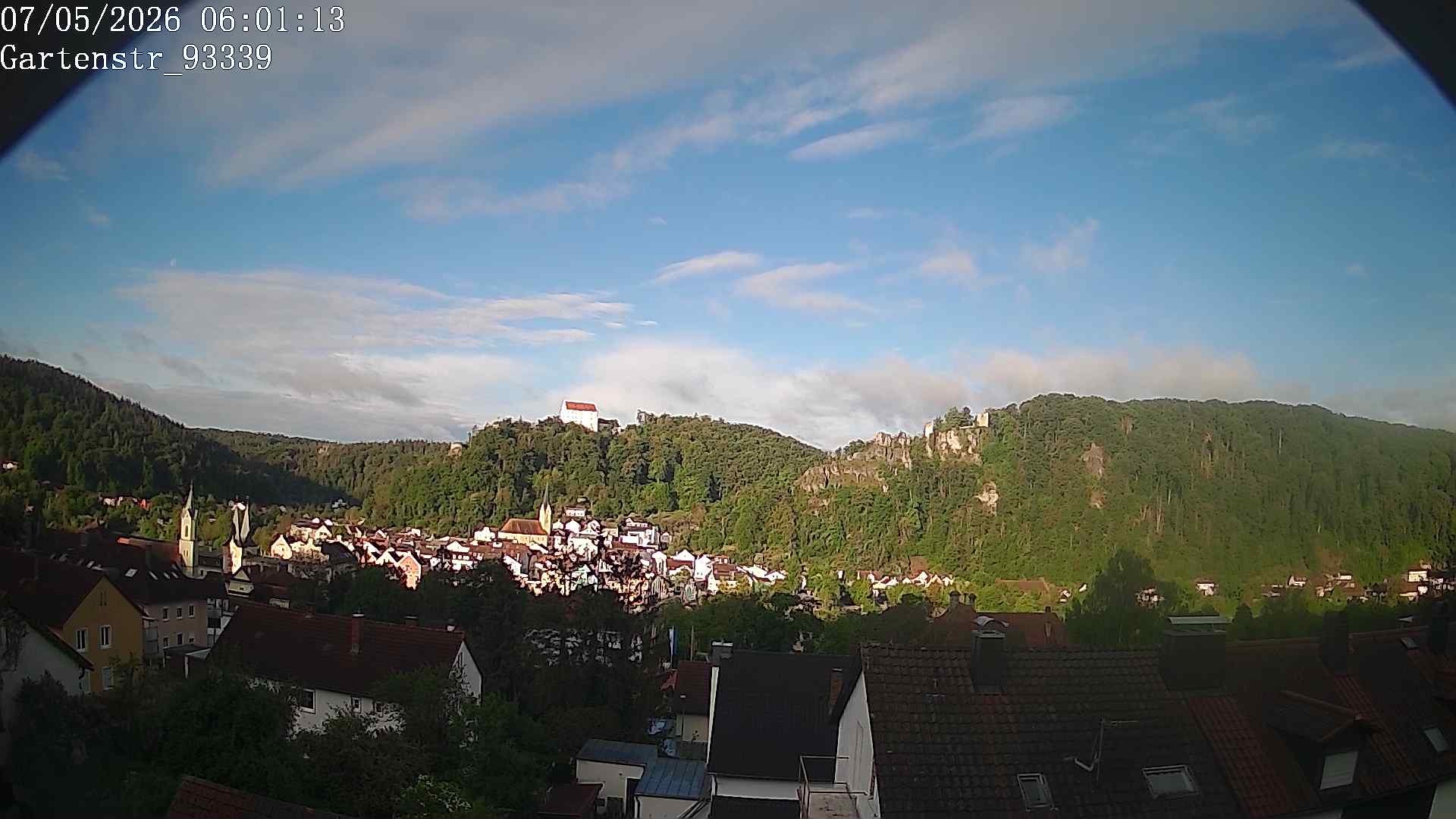 Archiv Foto Webcam Blick auf Riedenburg