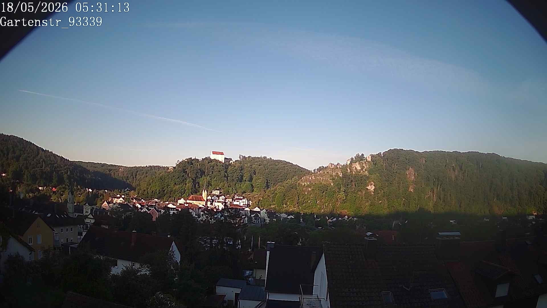 Archiv Foto Webcam Blick auf Riedenburg
