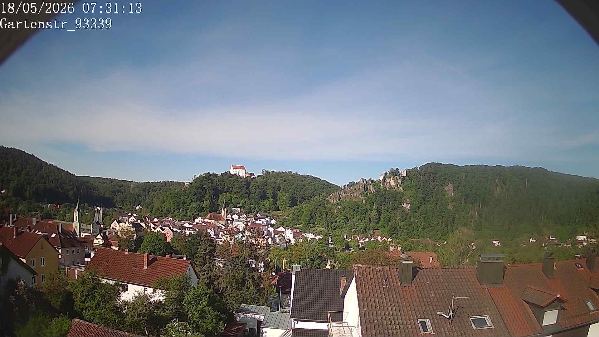 Archiv Foto Webcam Blick auf Riedenburg