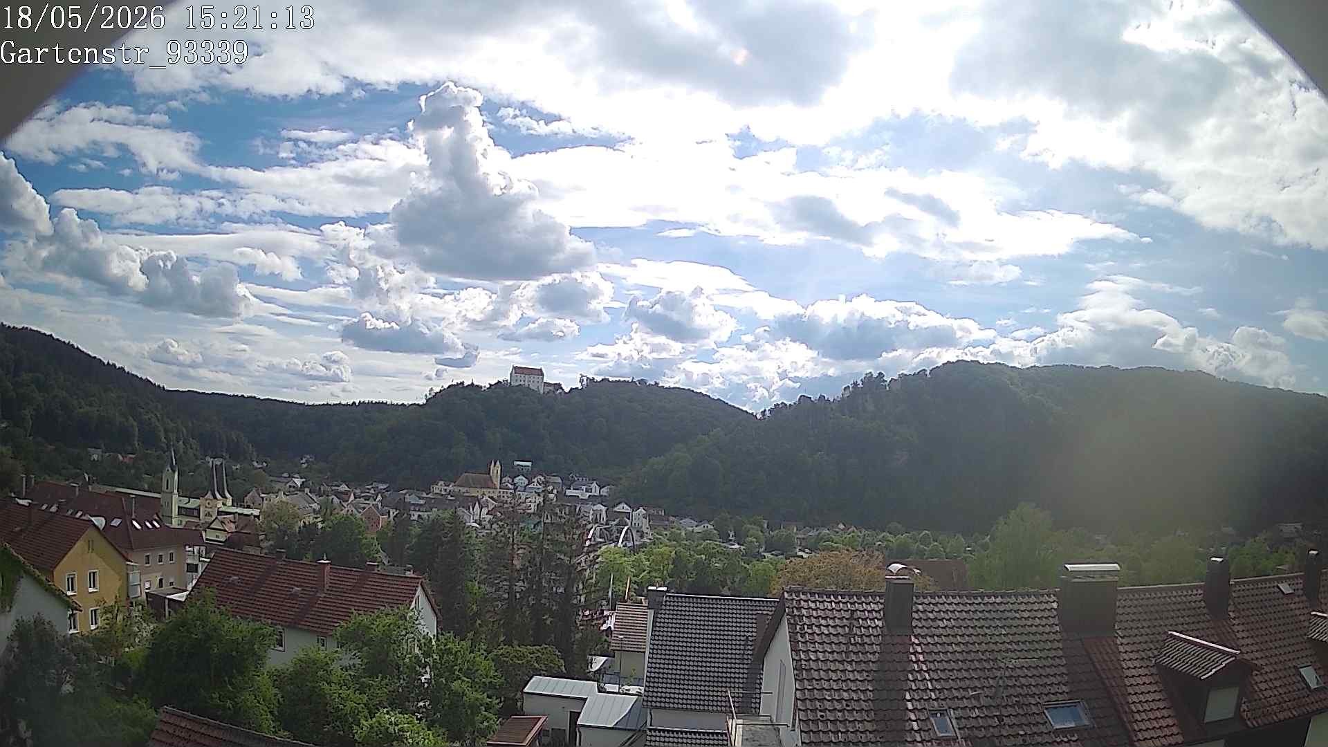 Archiv Foto Webcam Blick auf Riedenburg