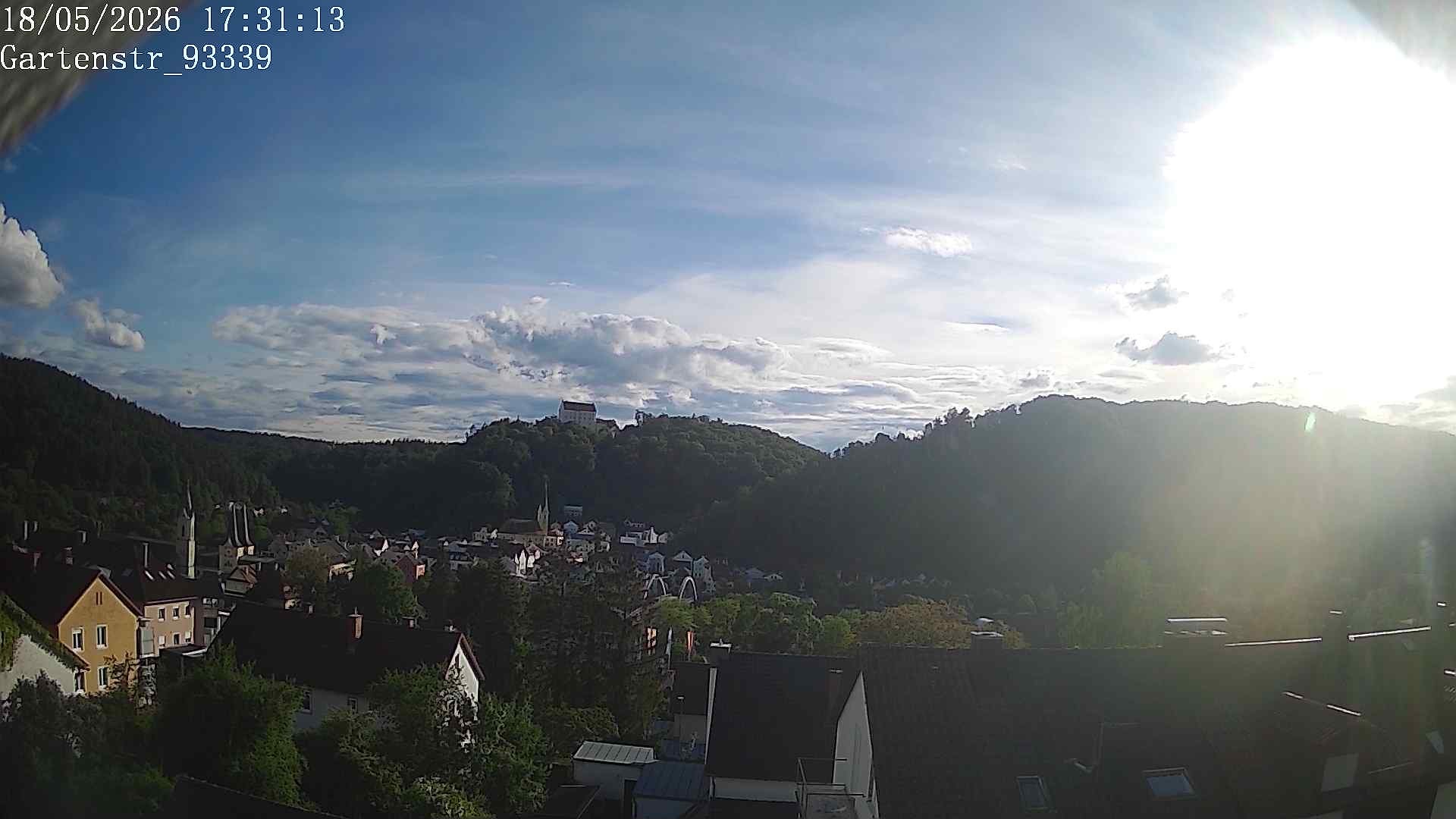 Archiv Foto Webcam Blick auf Riedenburg
