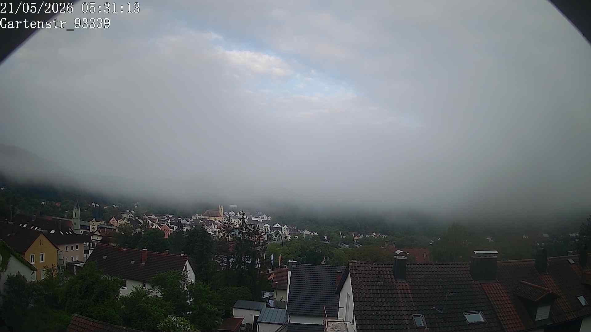 Archived image Webcam View of Riedenburg, lower bavaria