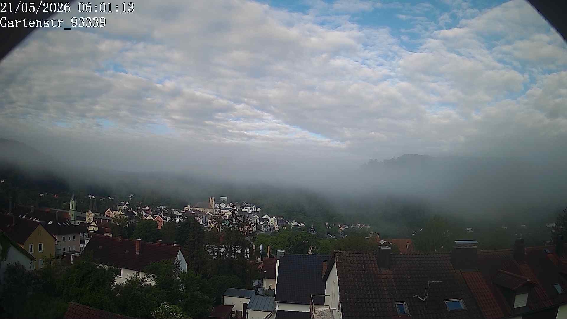 Archived image Webcam View of Riedenburg, lower bavaria