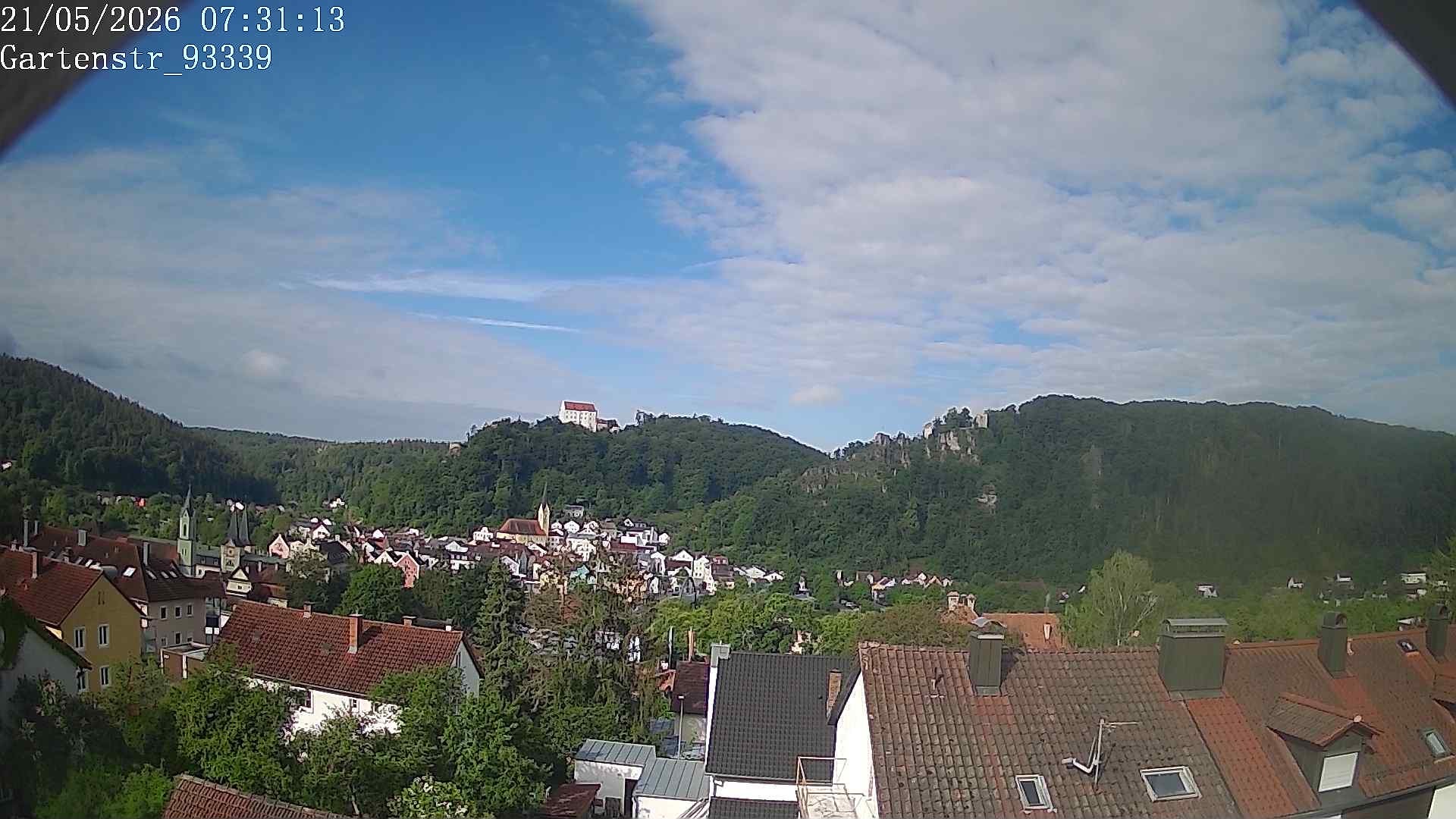 Archived image Webcam View of Riedenburg, lower bavaria