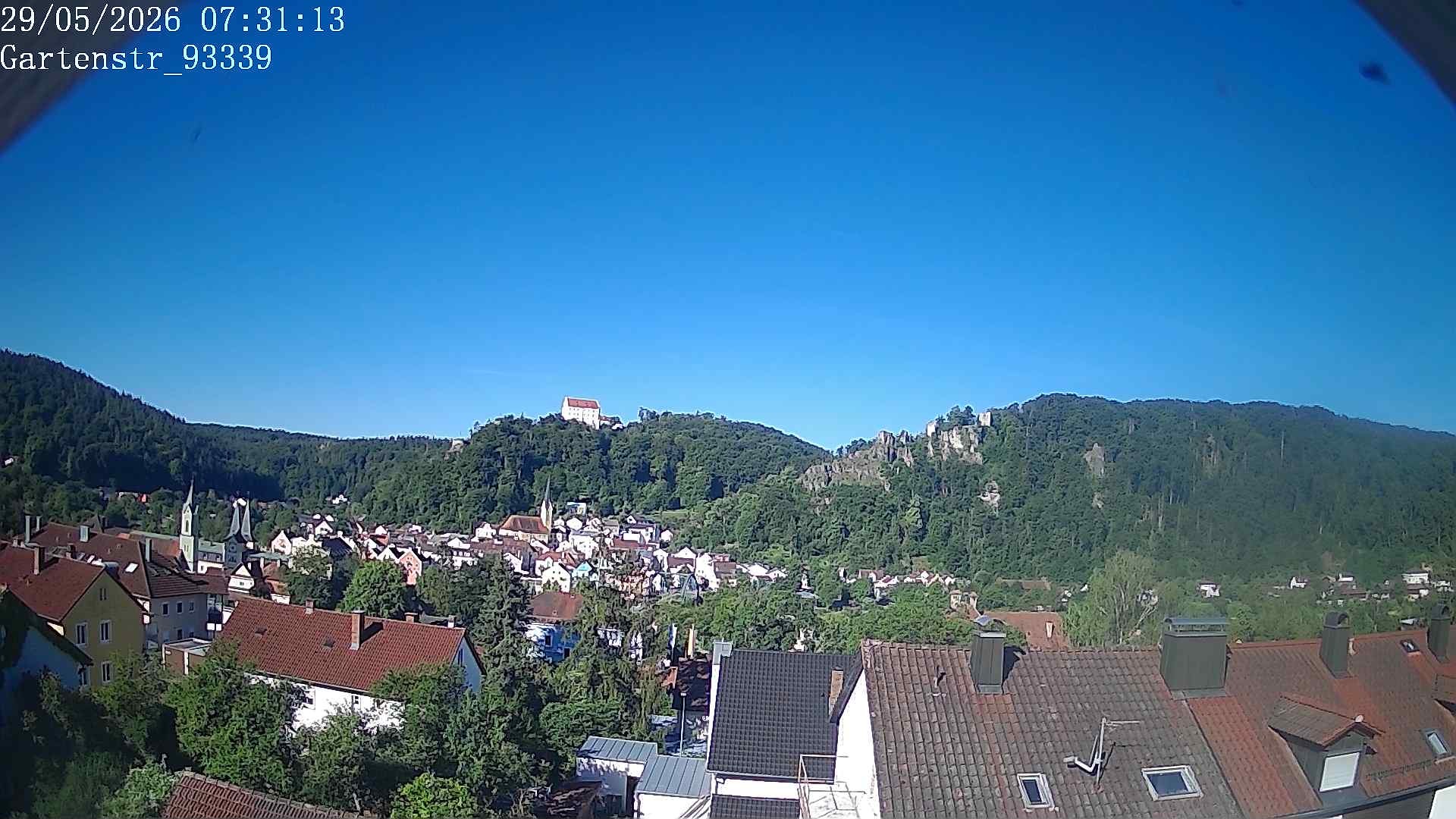 Archiv Foto Webcam Blick auf Riedenburg