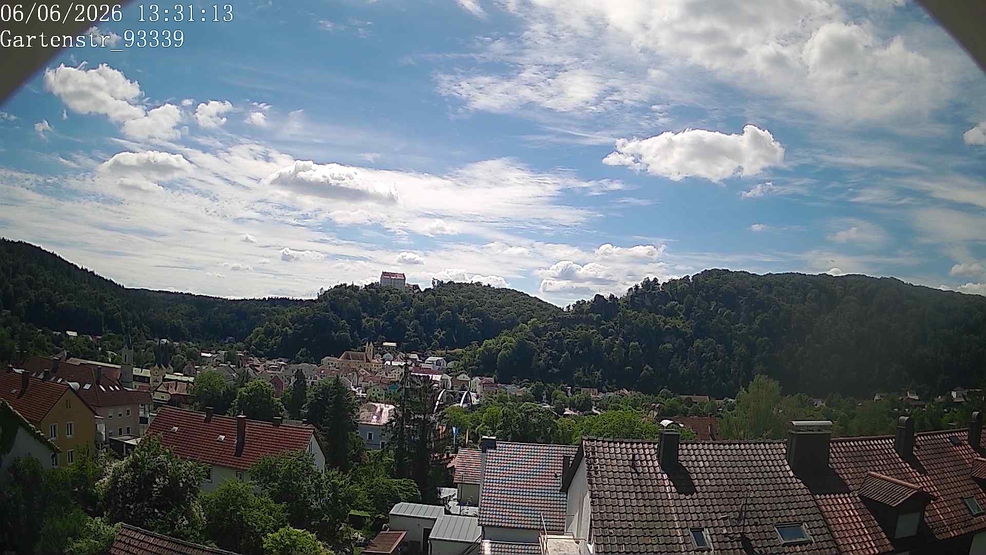Archived image Webcam View of Riedenburg, lower bavaria