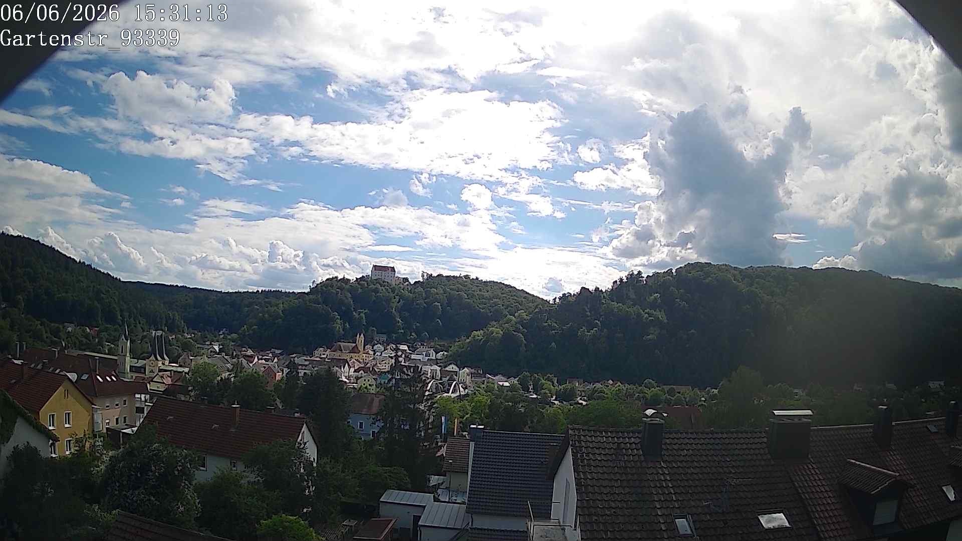 Archived image Webcam View of Riedenburg, lower bavaria