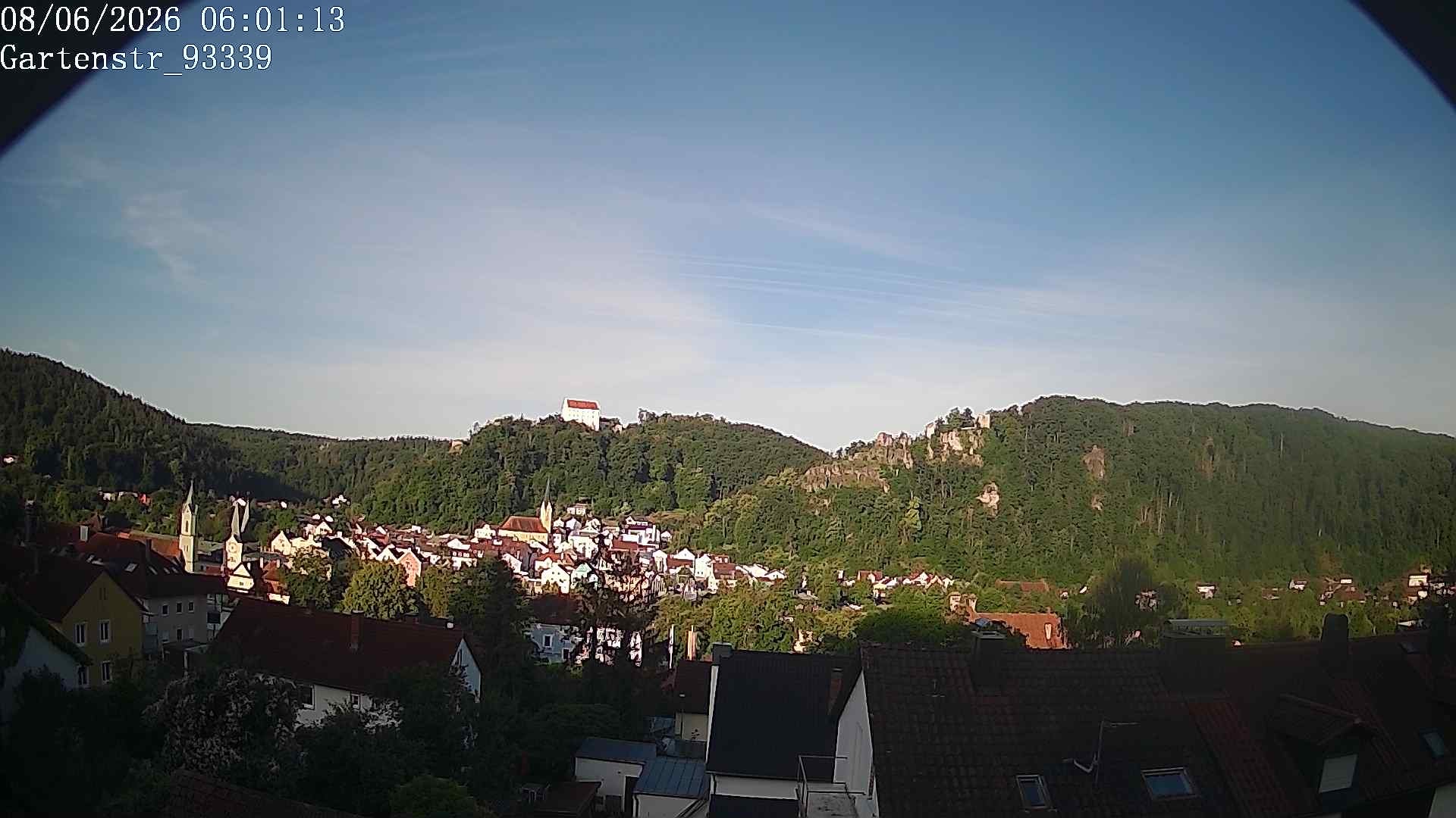 Archiv Foto Webcam Blick auf Riedenburg