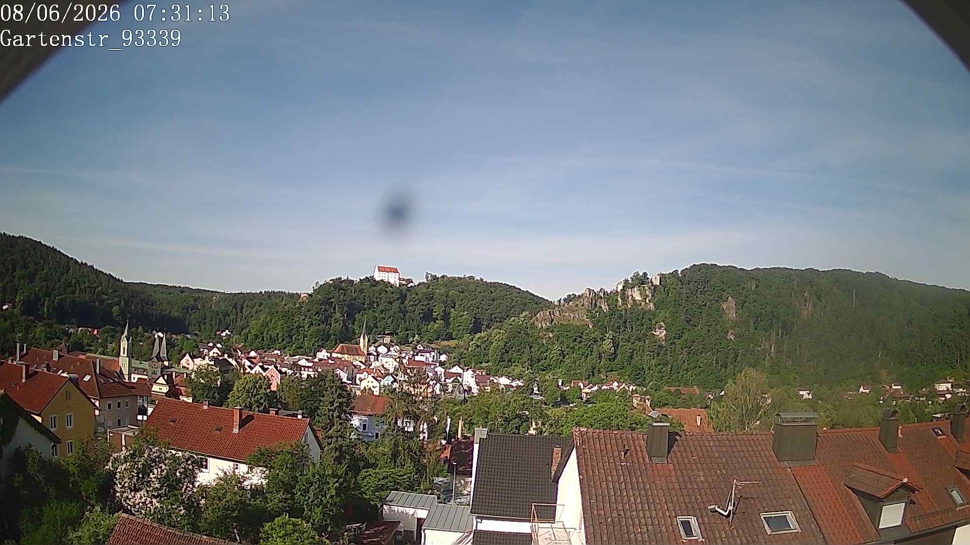 Archiv Foto Webcam Blick auf Riedenburg