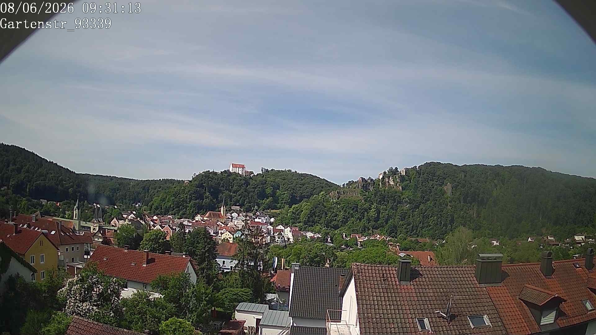 Archiv Foto Webcam Blick auf Riedenburg