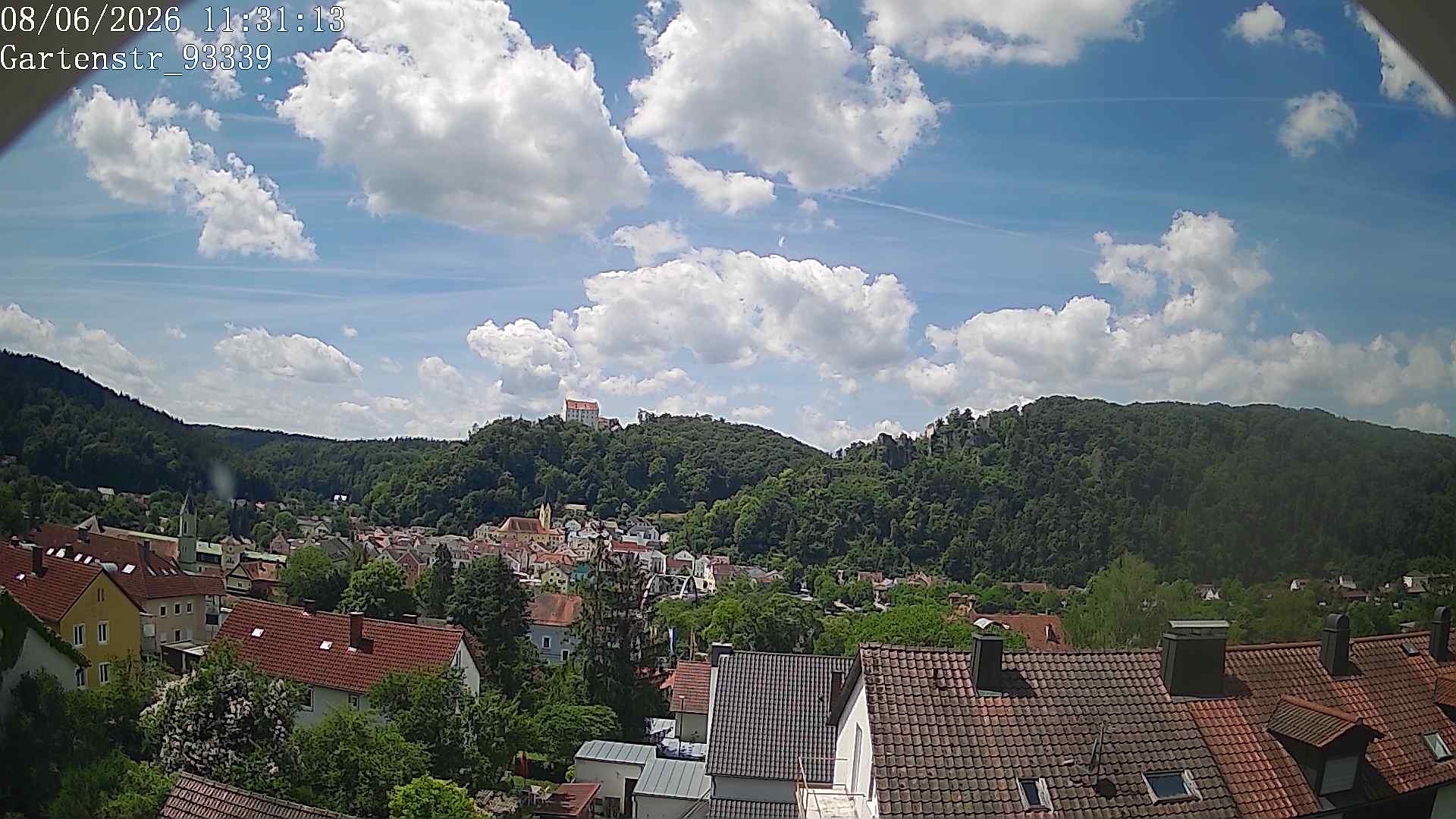Archiv Foto Webcam Blick auf Riedenburg