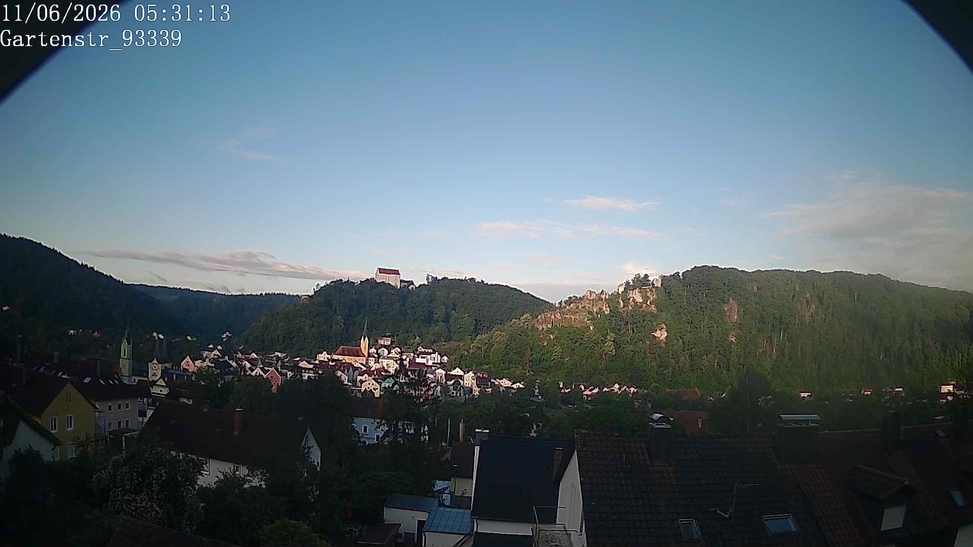 Archiv Foto Webcam Blick auf Riedenburg