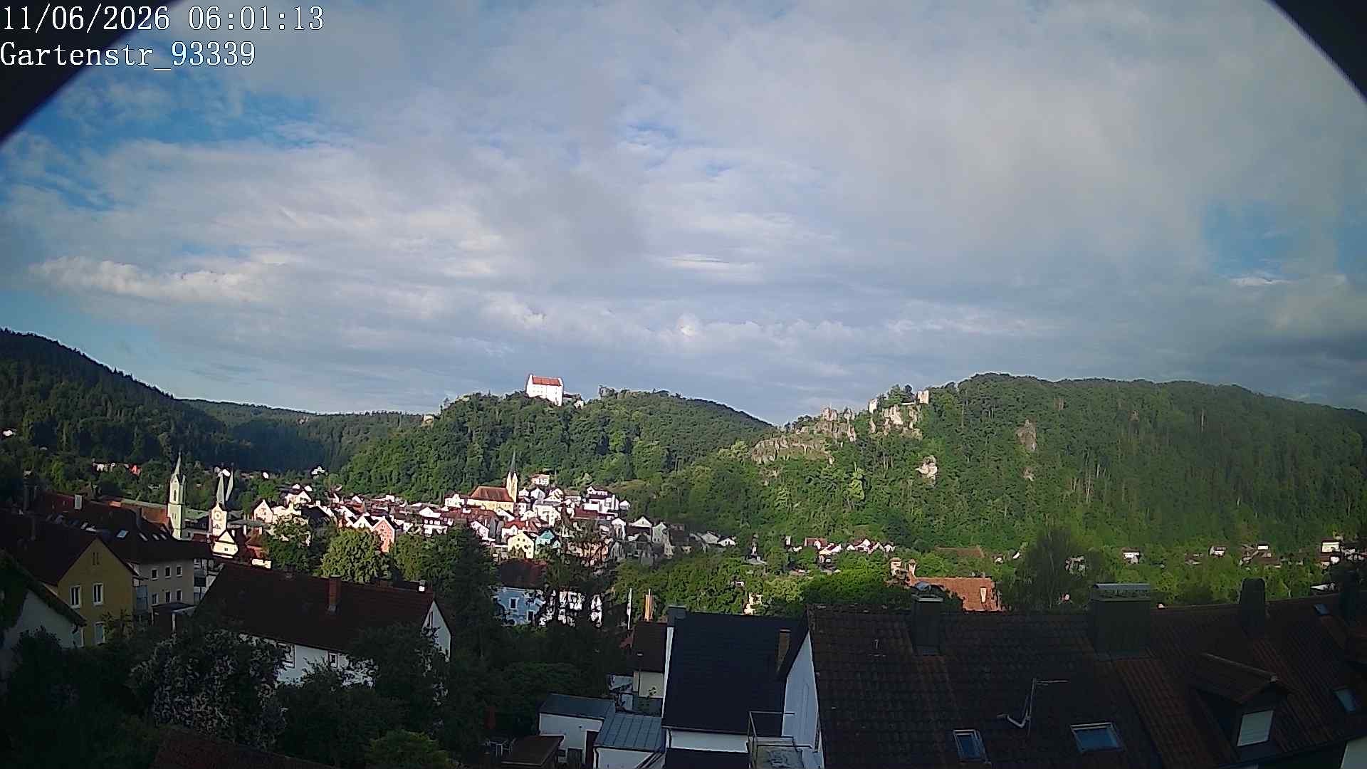 Archiv Foto Webcam Blick auf Riedenburg
