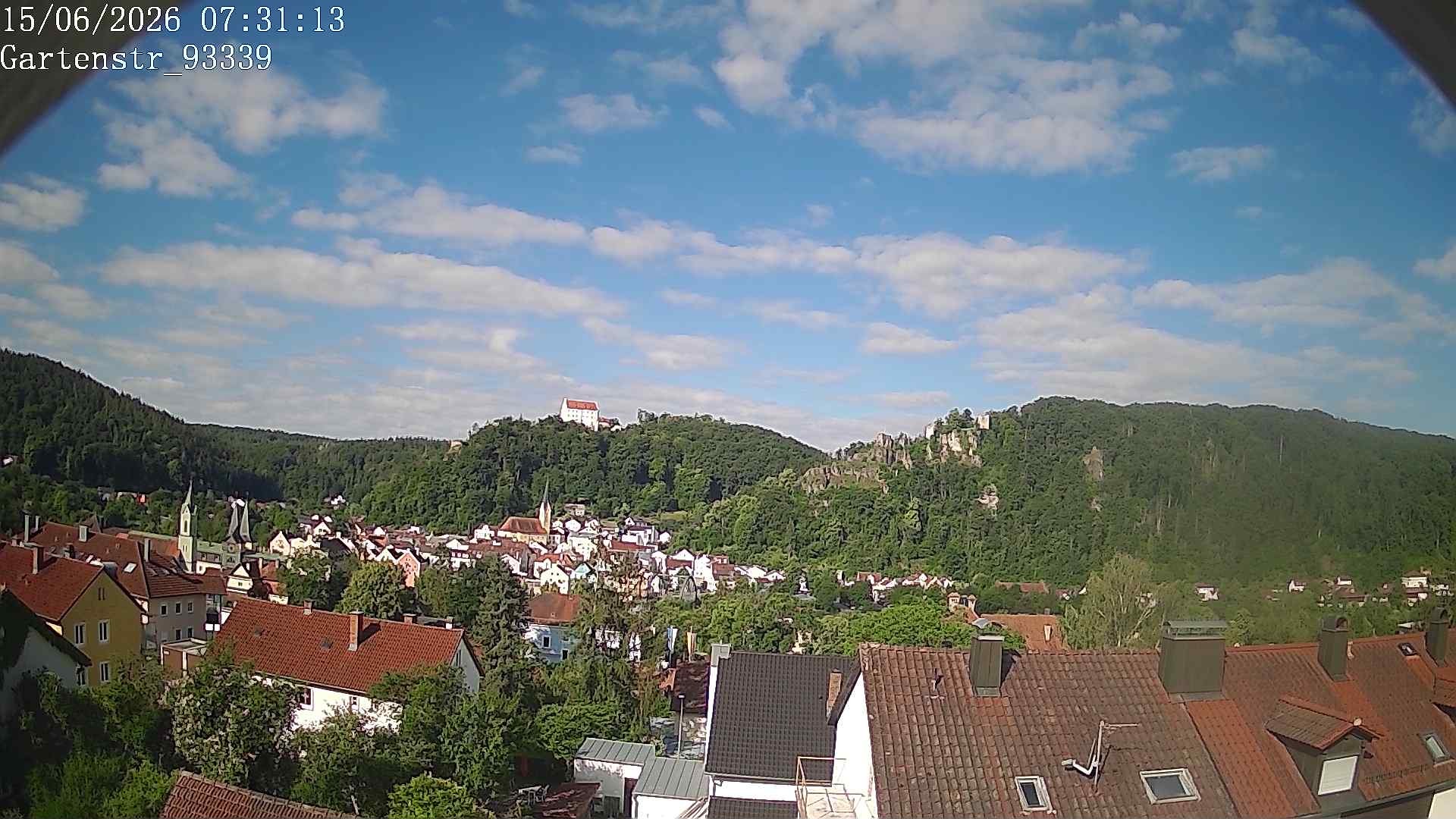 Archived image Webcam View of Riedenburg, lower bavaria