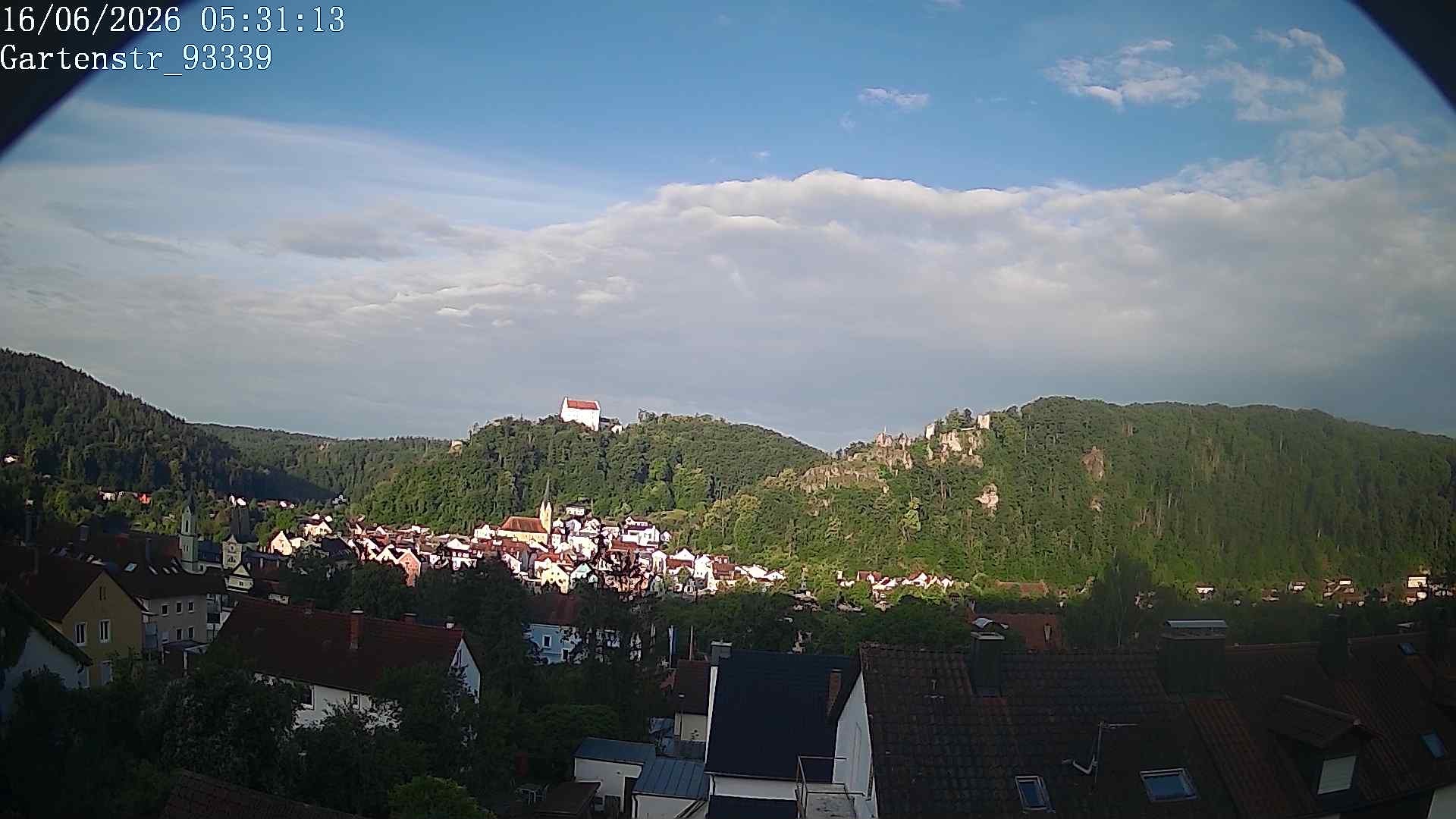 Archiv Foto Webcam Blick auf Riedenburg