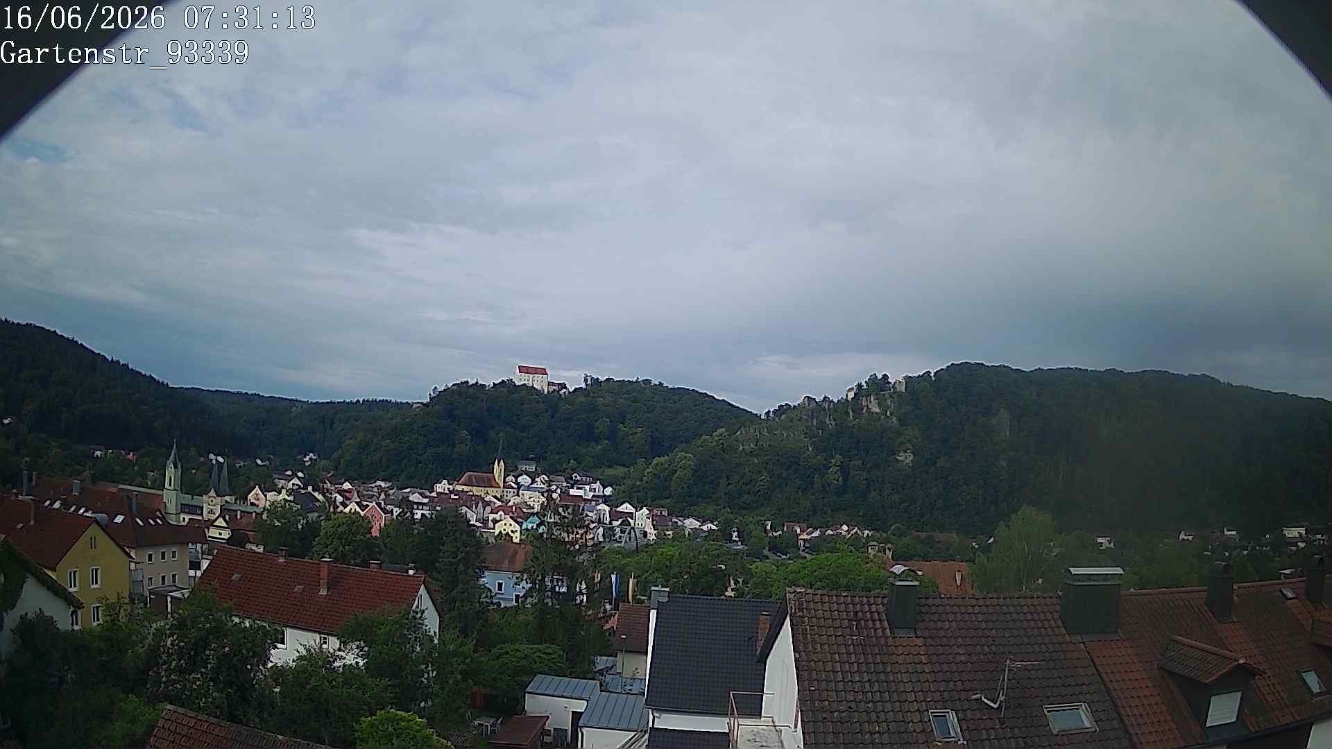 Archiv Foto Webcam Blick auf Riedenburg