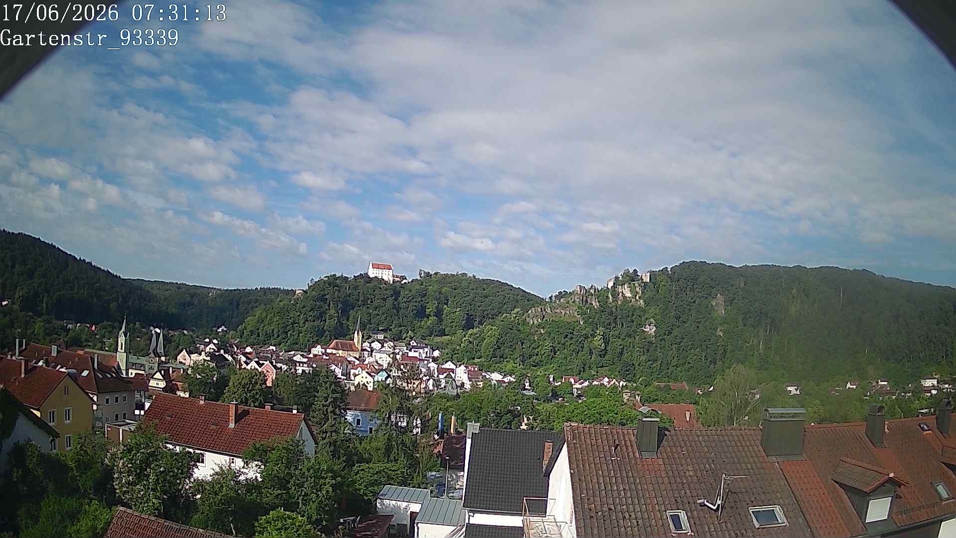 Archiv Foto Webcam Blick auf Riedenburg