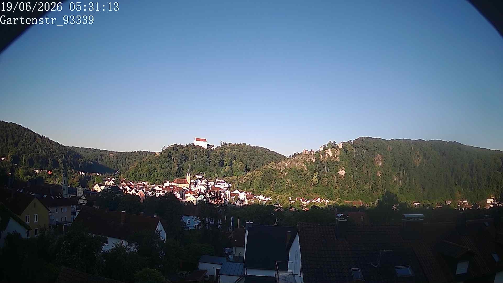 Archived image Webcam View of Riedenburg, lower bavaria