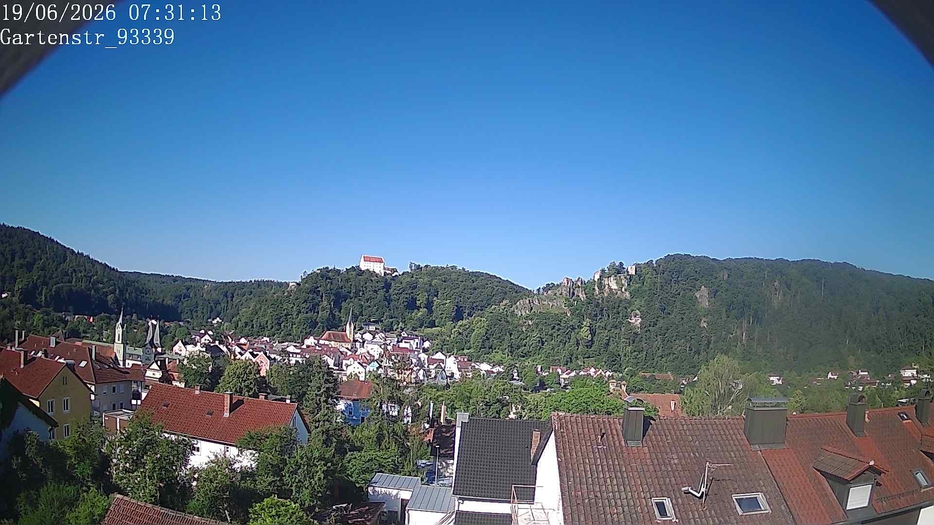 Archived image Webcam View of Riedenburg, lower bavaria