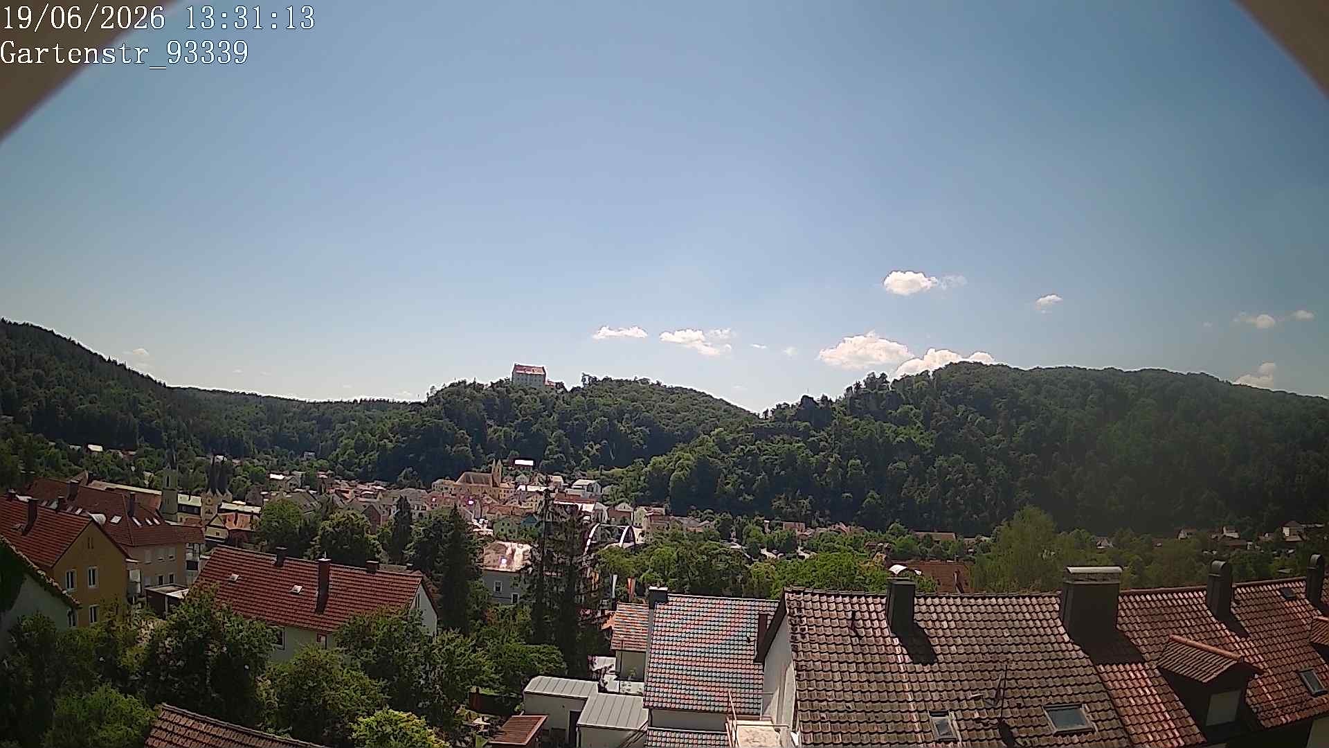 Archiv Foto Webcam Blick auf Riedenburg