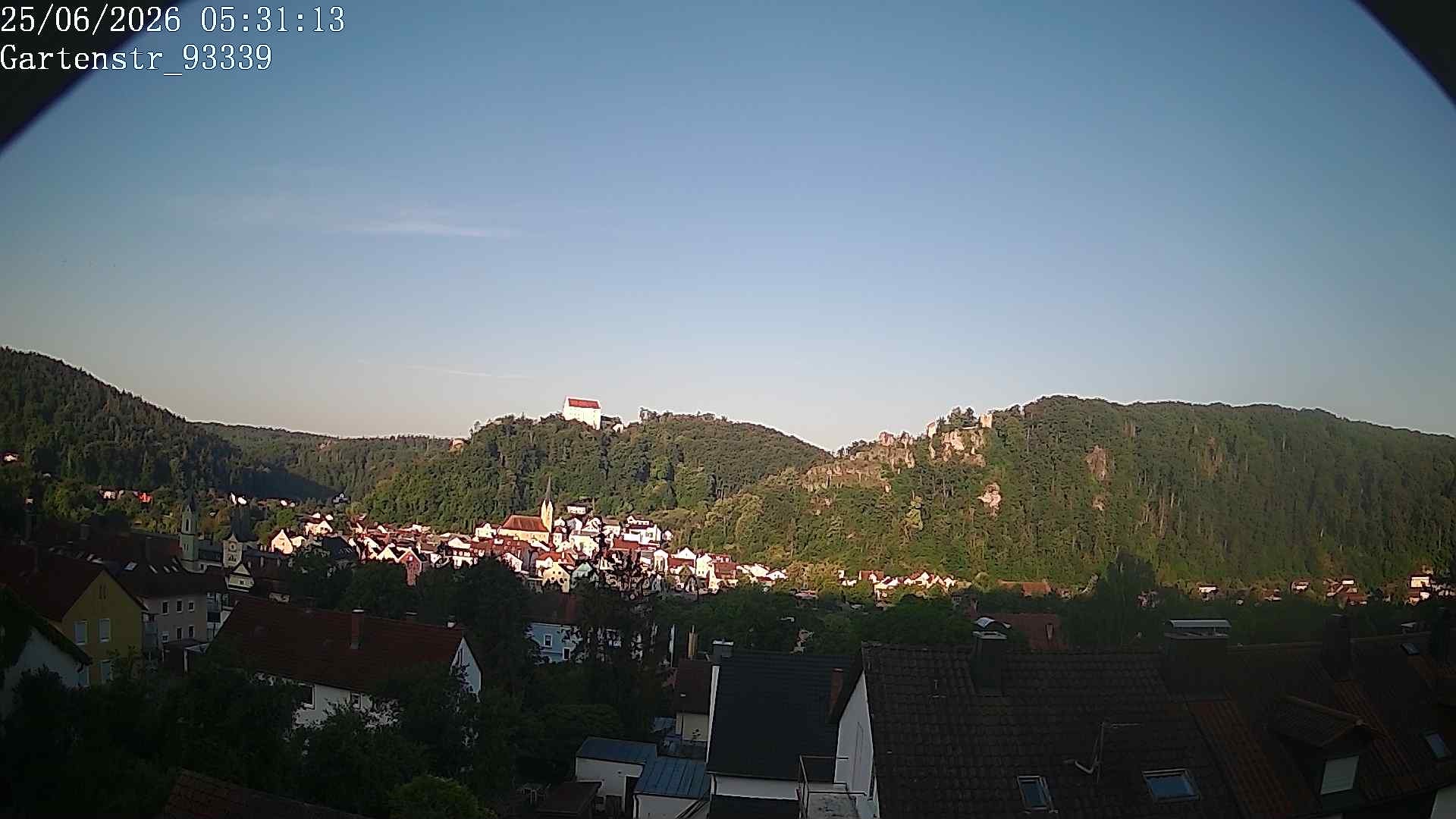 Archiv Foto Webcam Blick auf Riedenburg