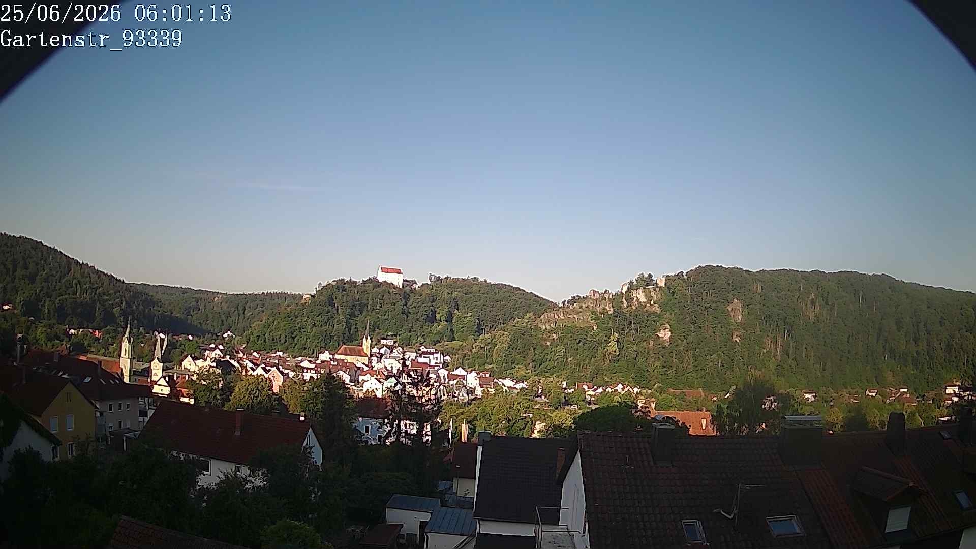 Archiv Foto Webcam Blick auf Riedenburg