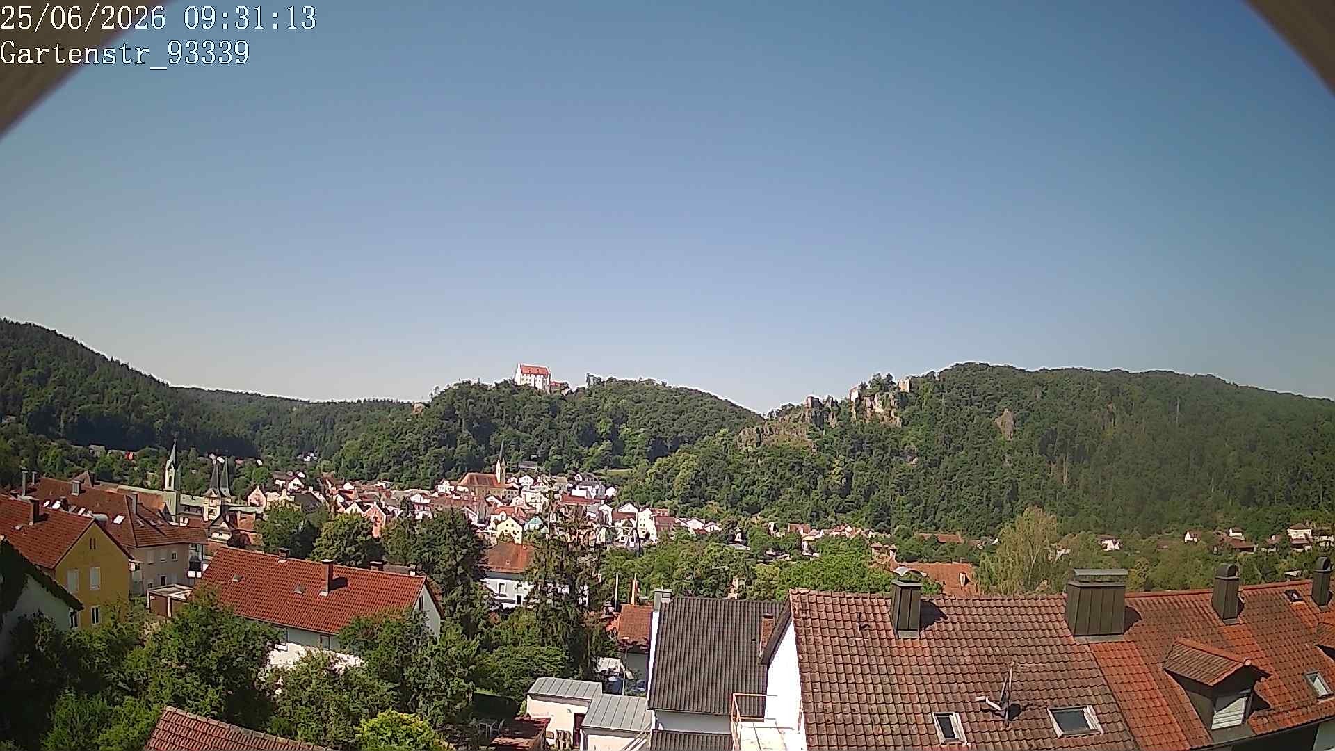Archiv Foto Webcam Blick auf Riedenburg