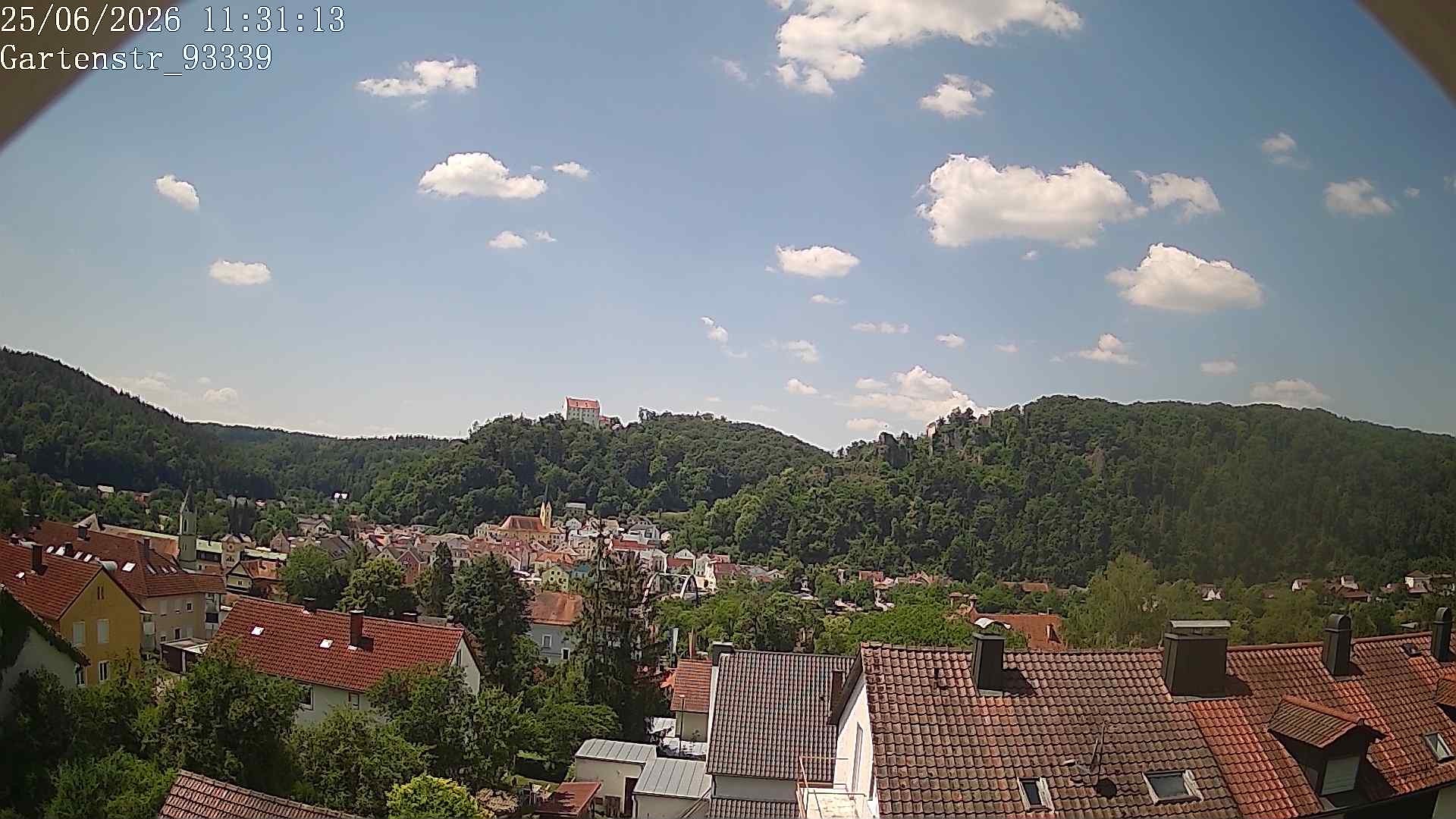 Archiv Foto Webcam Blick auf Riedenburg