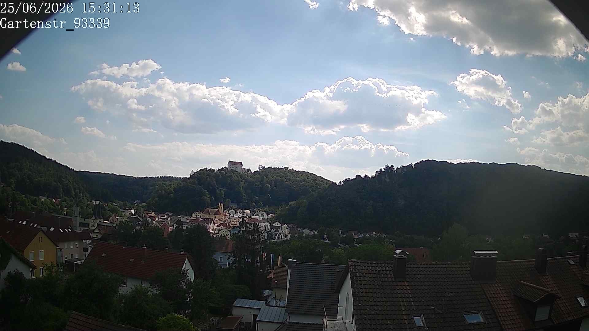 Archiv Foto Webcam Blick auf Riedenburg