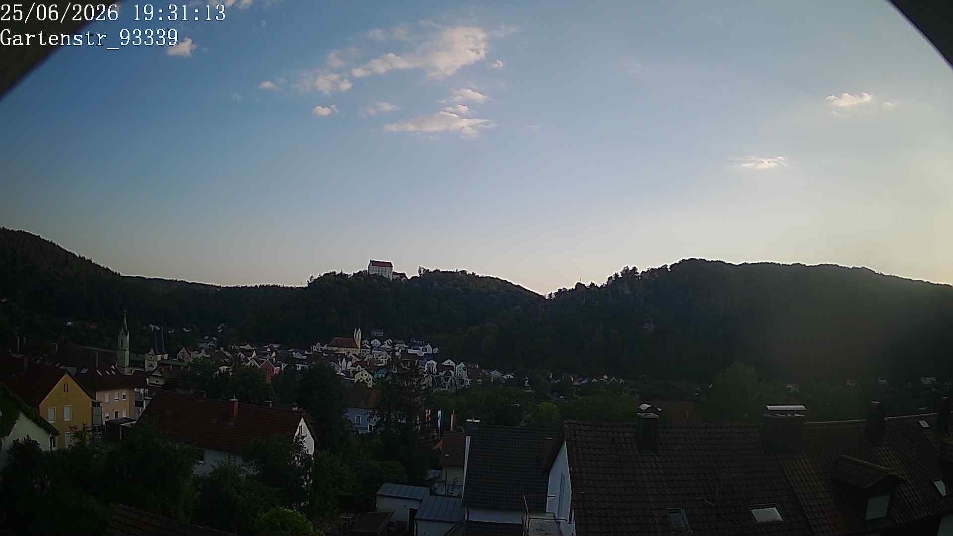 Archiv Foto Webcam Blick auf Riedenburg