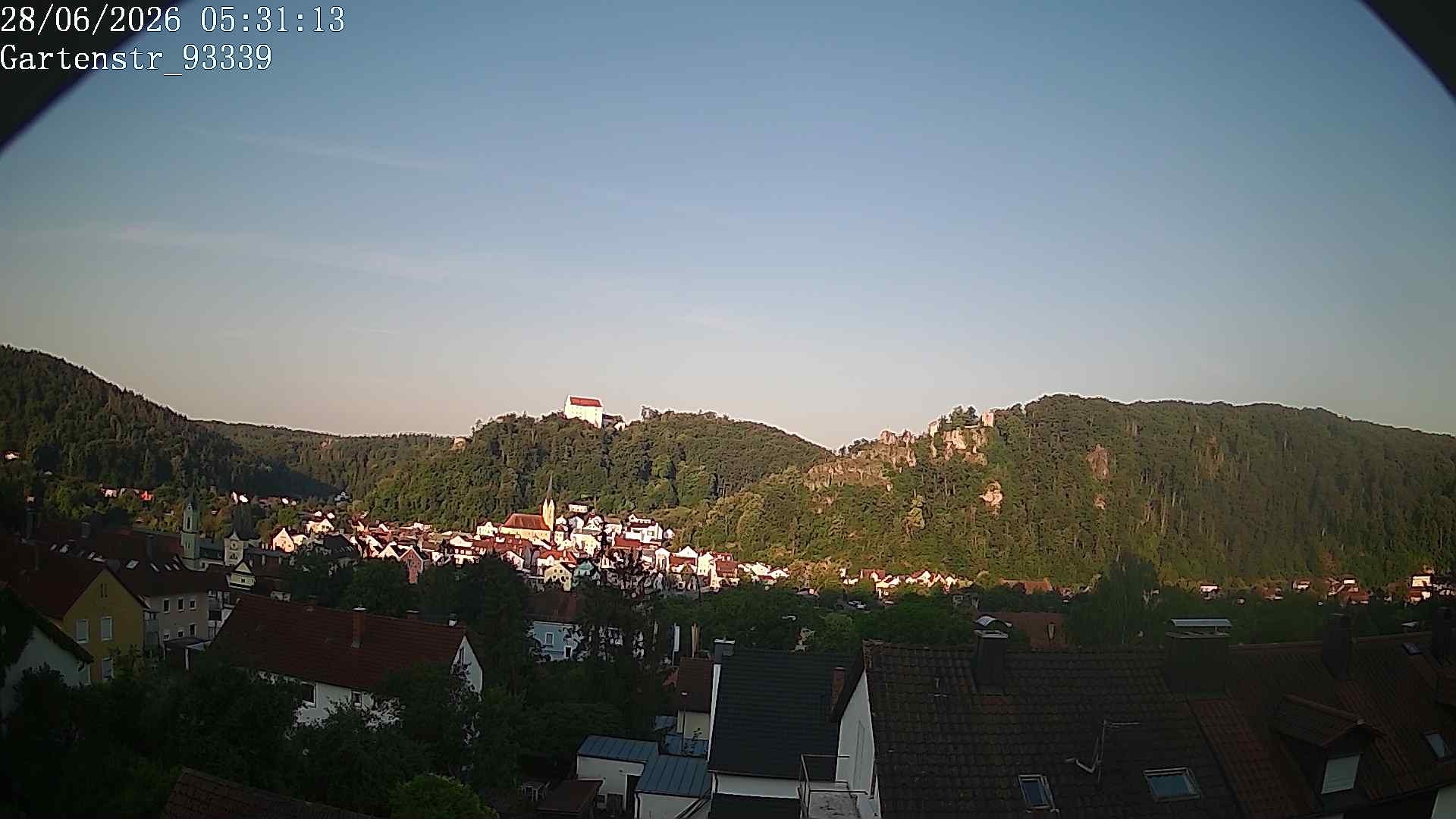 Archiv Foto Webcam Blick auf Riedenburg