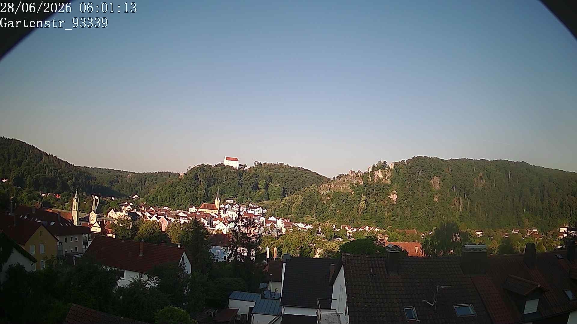 Archiv Foto Webcam Blick auf Riedenburg
