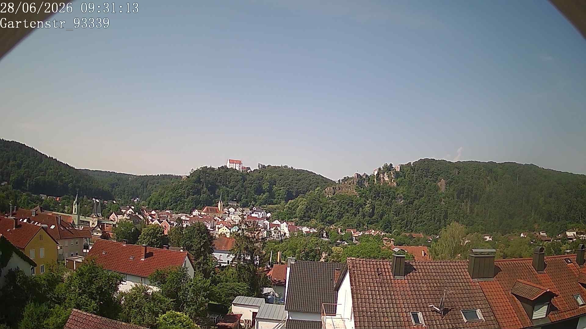Archiv Foto Webcam Blick auf Riedenburg