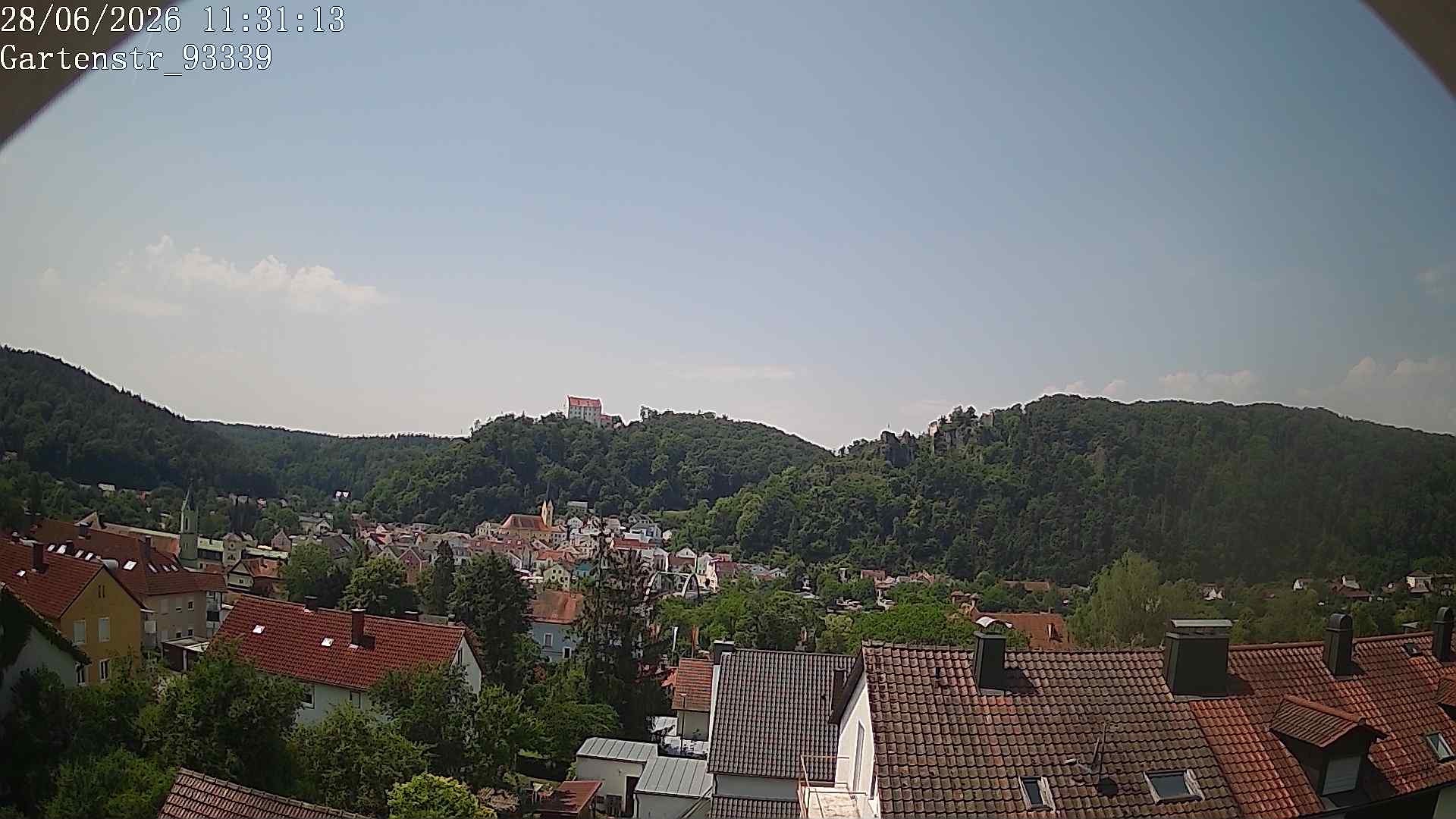 Archiv Foto Webcam Blick auf Riedenburg